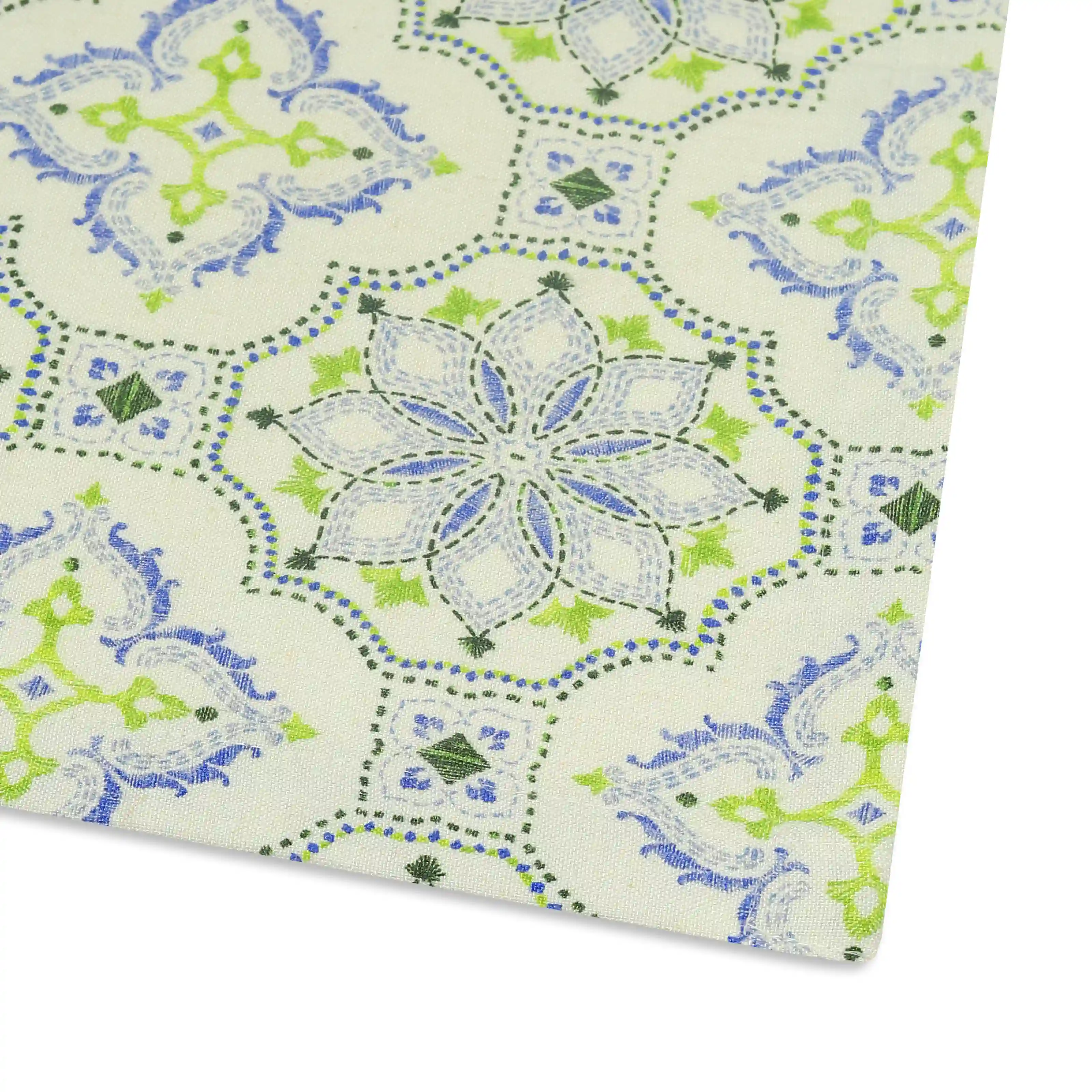 Nonna's Home | Tuscan Inspired Printed Soft & Absorbent Cotton Table Napkins | Set of 4 & 6 - Image 12