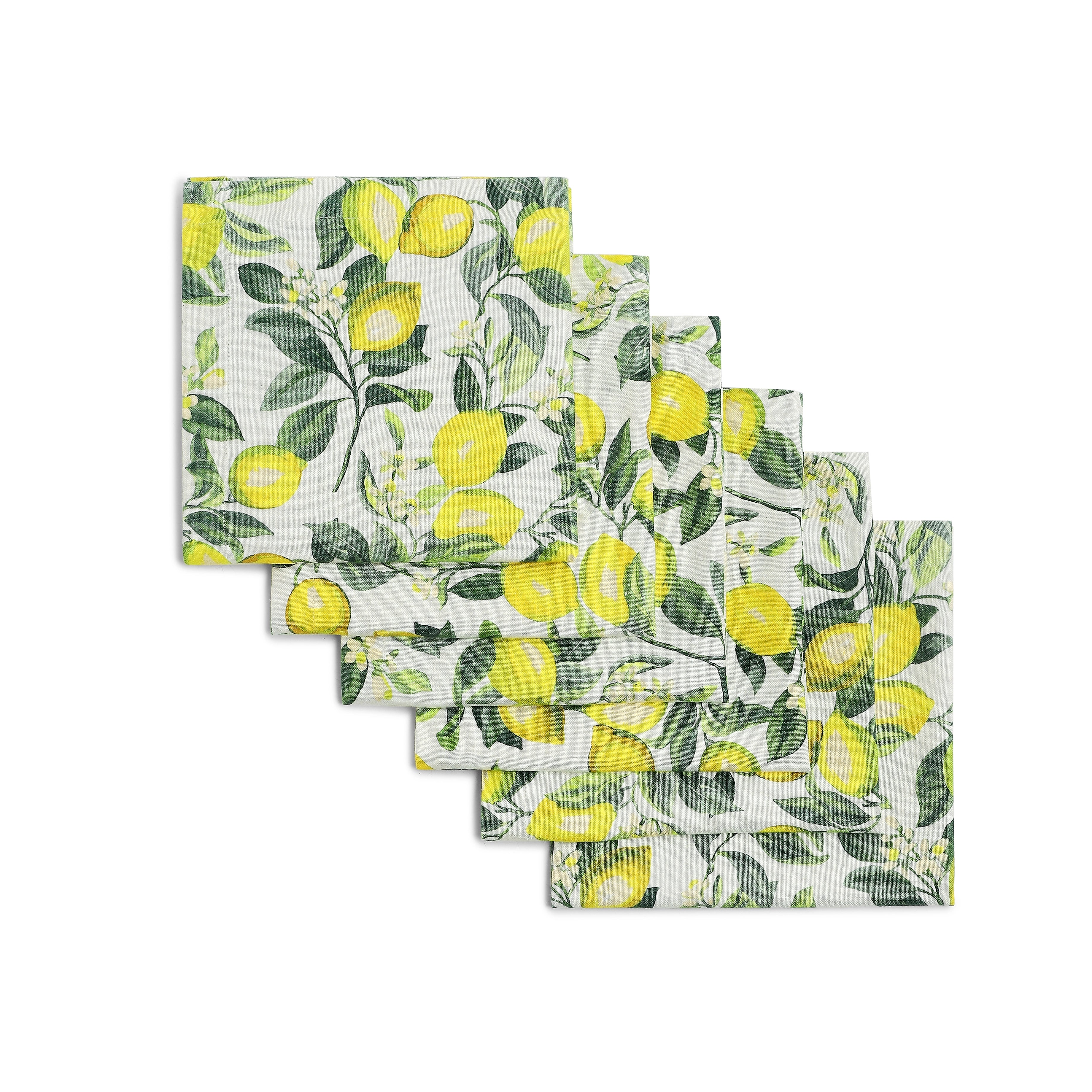 Nonna's Home | Tuscan Inspired Printed Soft & Absorbent Cotton Table Napkins | Set of 4 & 6 - Image 3