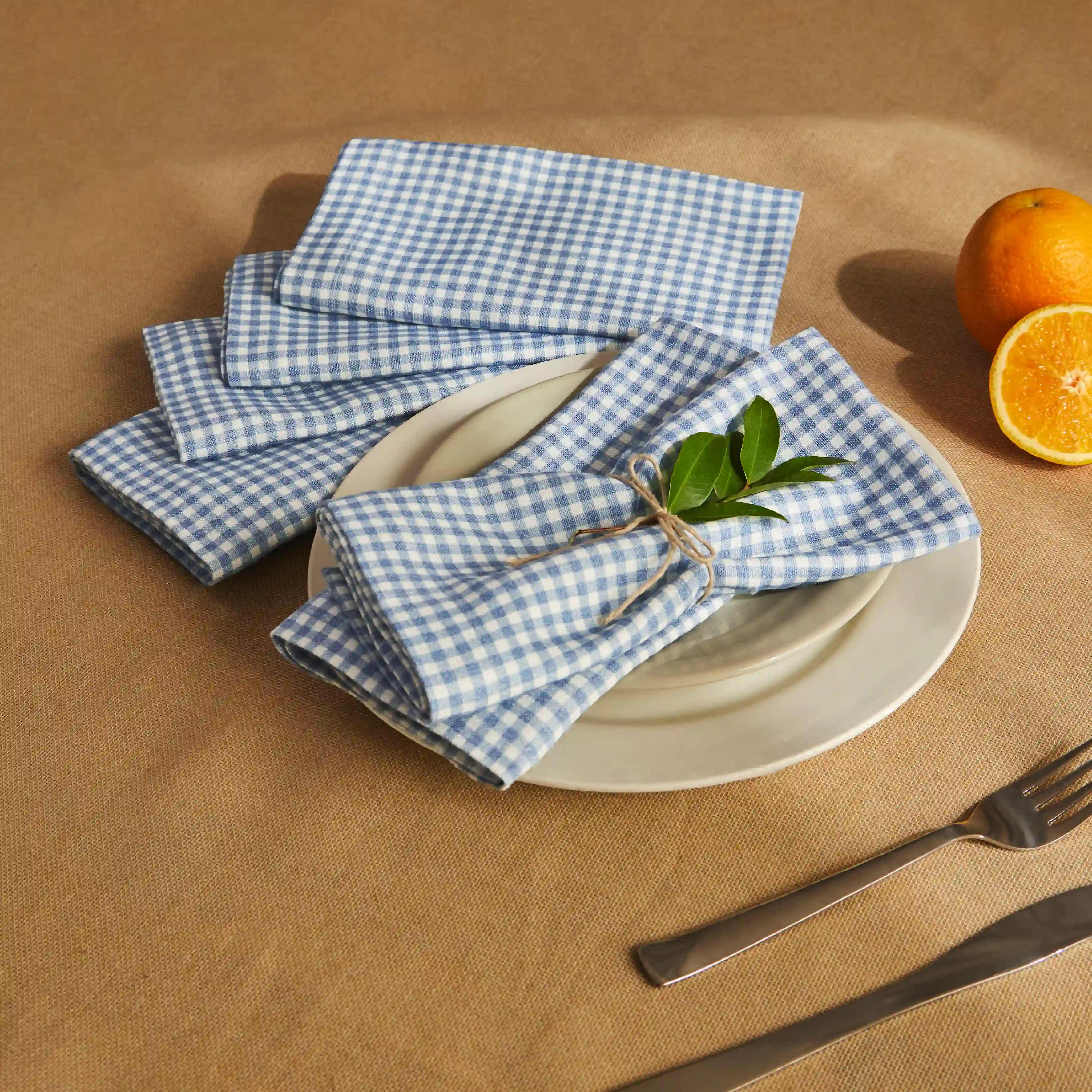 Nonna's Home | Tuscan Inspired Printed Soft & Absorbent Cotton Table Napkins | Set of 4 & 6 - Image 33