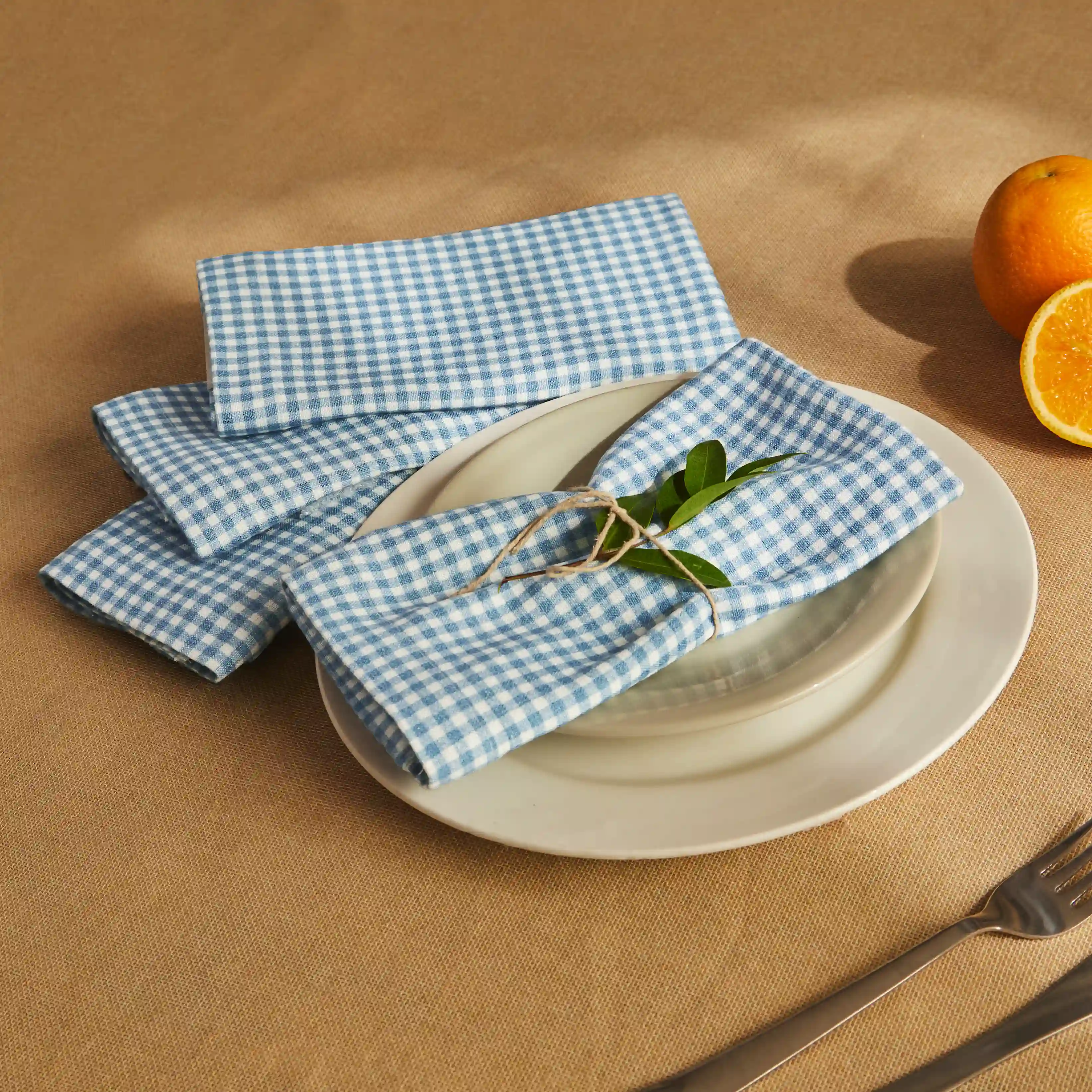 Nonna's Home | Tuscan Inspired Printed Soft & Absorbent Cotton Table Napkins | Set of 4 & 6 - Image 37