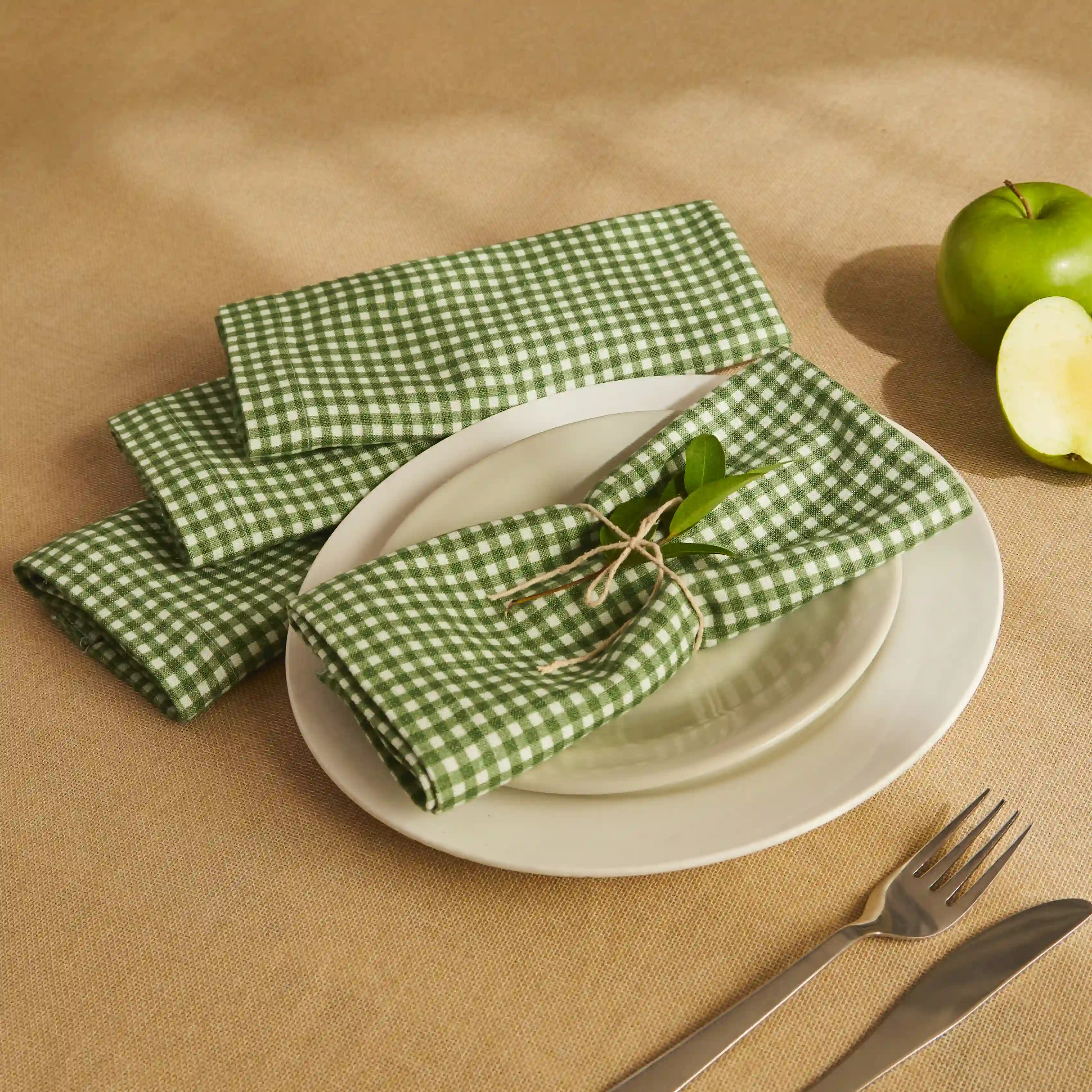 Nonna's Home | Tuscan Inspired Printed Soft & Absorbent Cotton Table Napkins | Set of 4 & 6 - Image 45