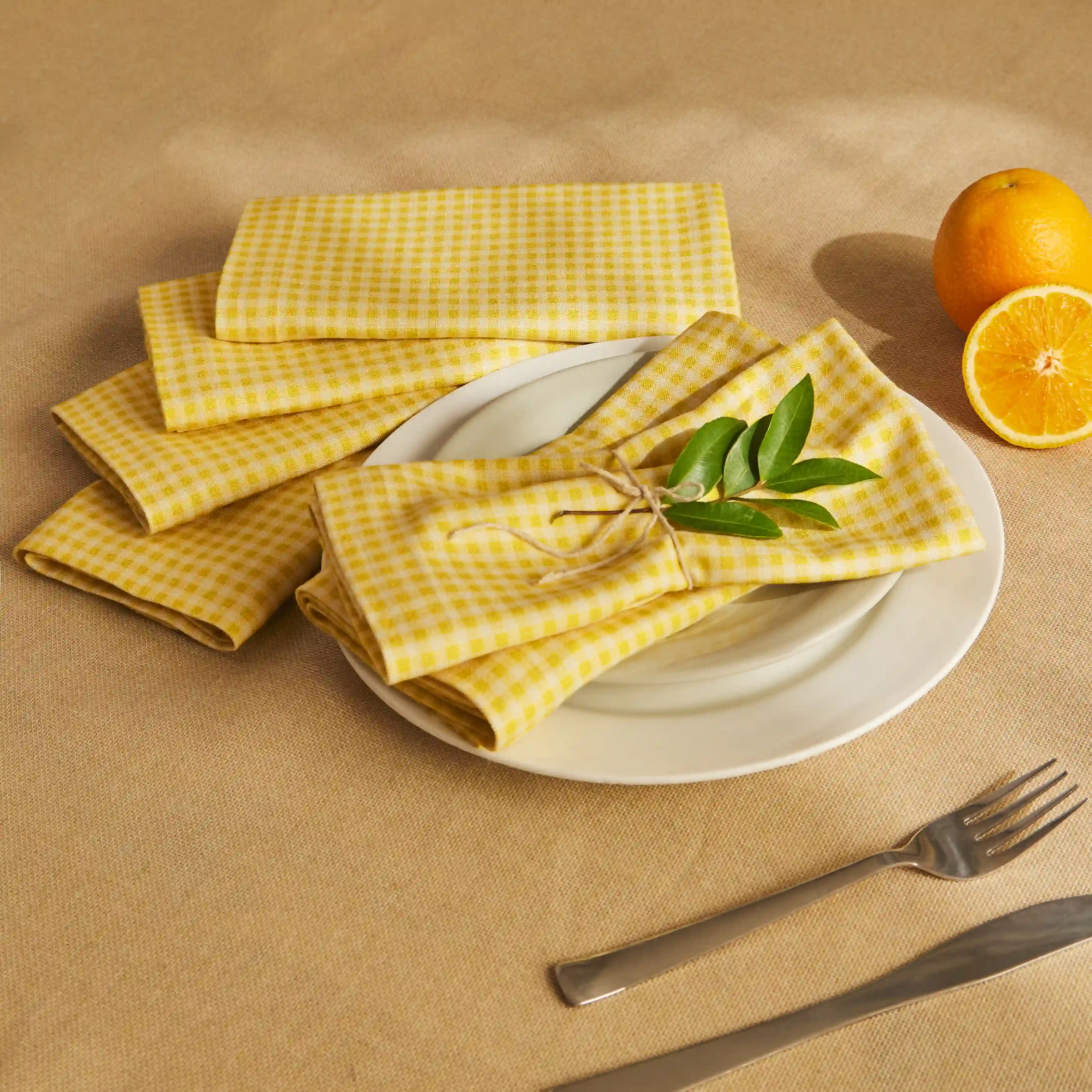 Nonna's Home | Tuscan Inspired Printed Soft & Absorbent Cotton Table Napkins | Set of 4 & 6 - Image 49