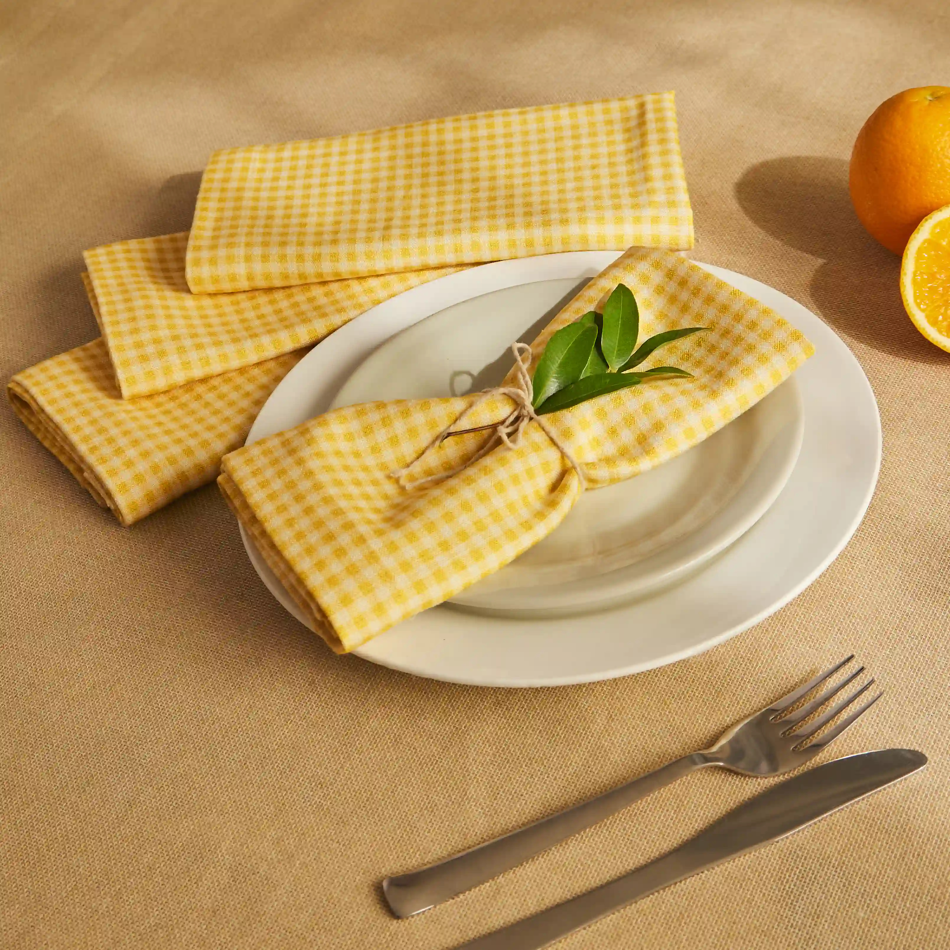 Nonna's Home | Tuscan Inspired Printed Soft & Absorbent Cotton Table Napkins | Set of 4 & 6 - Image 53