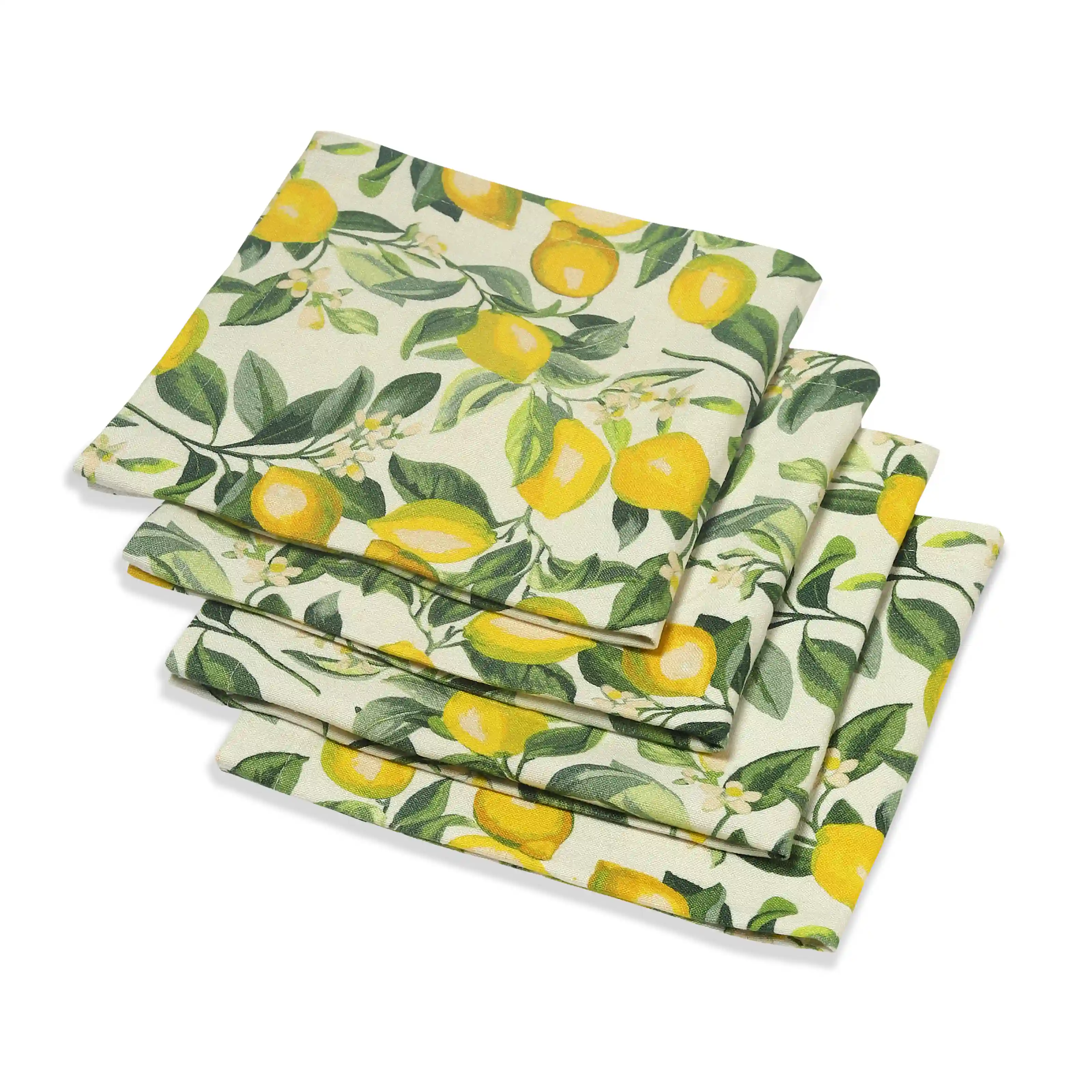 Nonna's Home | Tuscan Inspired Printed Soft & Absorbent Cotton Table Napkins | Set of 4 & 6 - Image 7