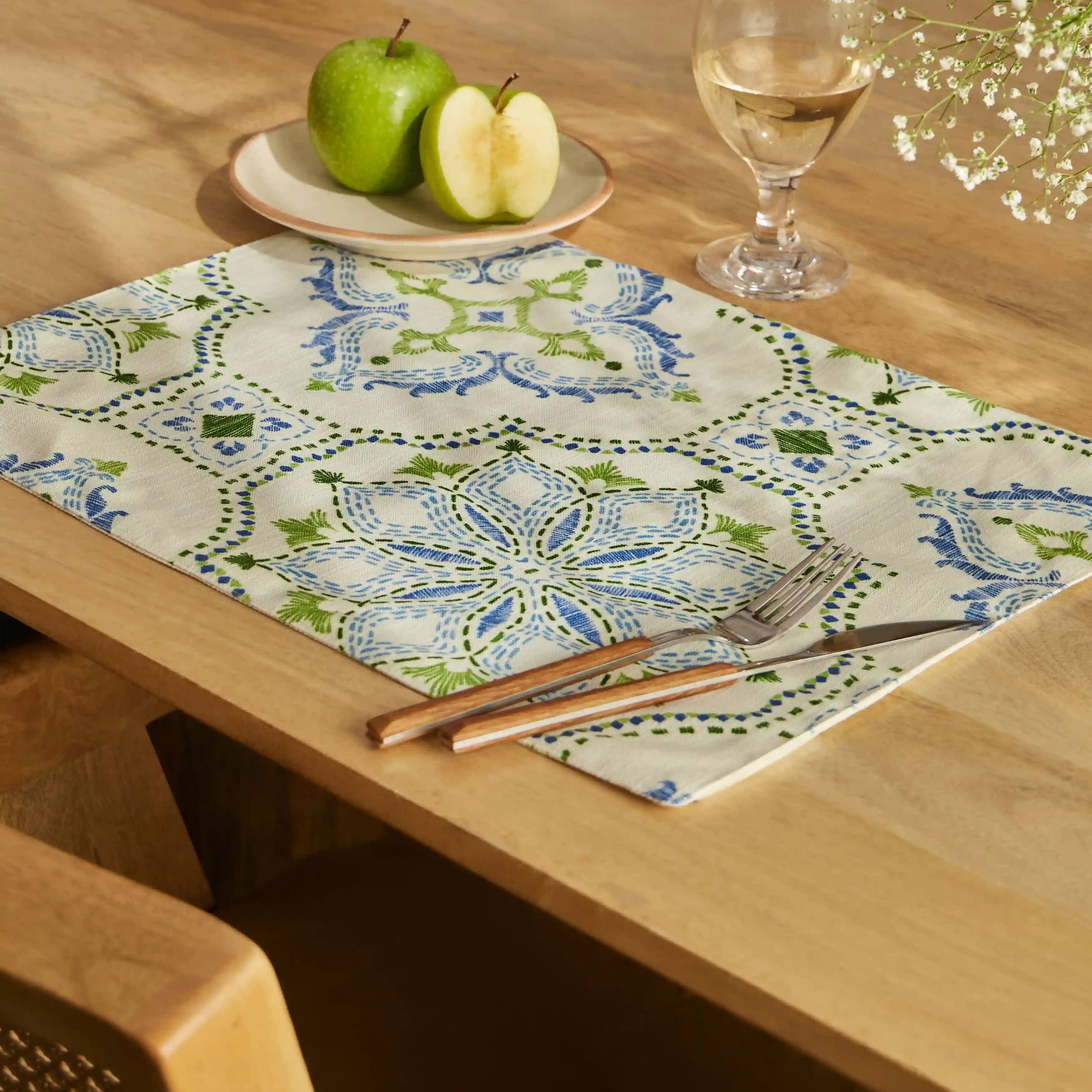 Nonna's Home | Tuscan Inspired Easy to Maintain Table Mat | Set of 4 & 6 - Image 13
