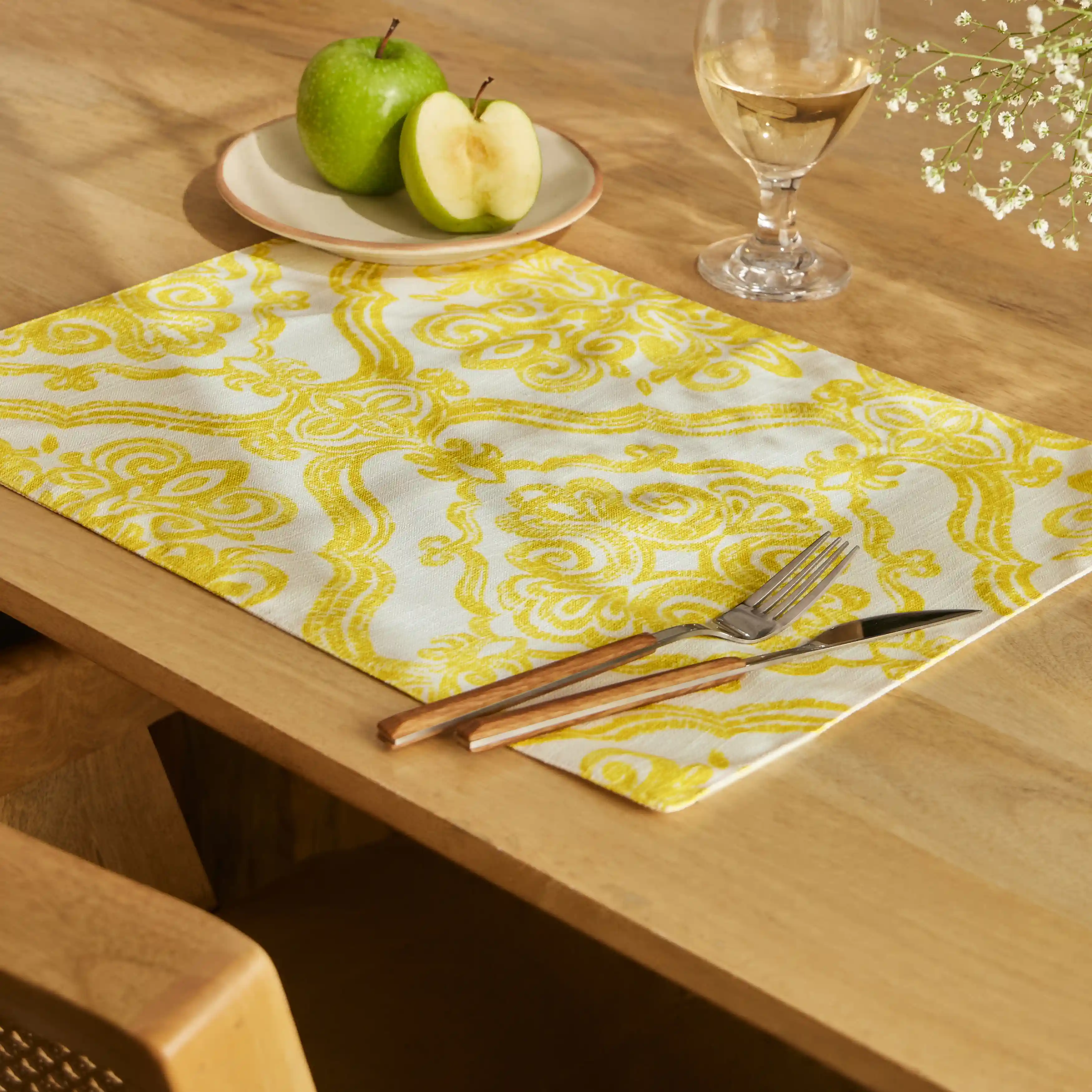 Nonna's Home | Tuscan Inspired Easy to Maintain Table Mat | Set of 4 & 6 - Image 21