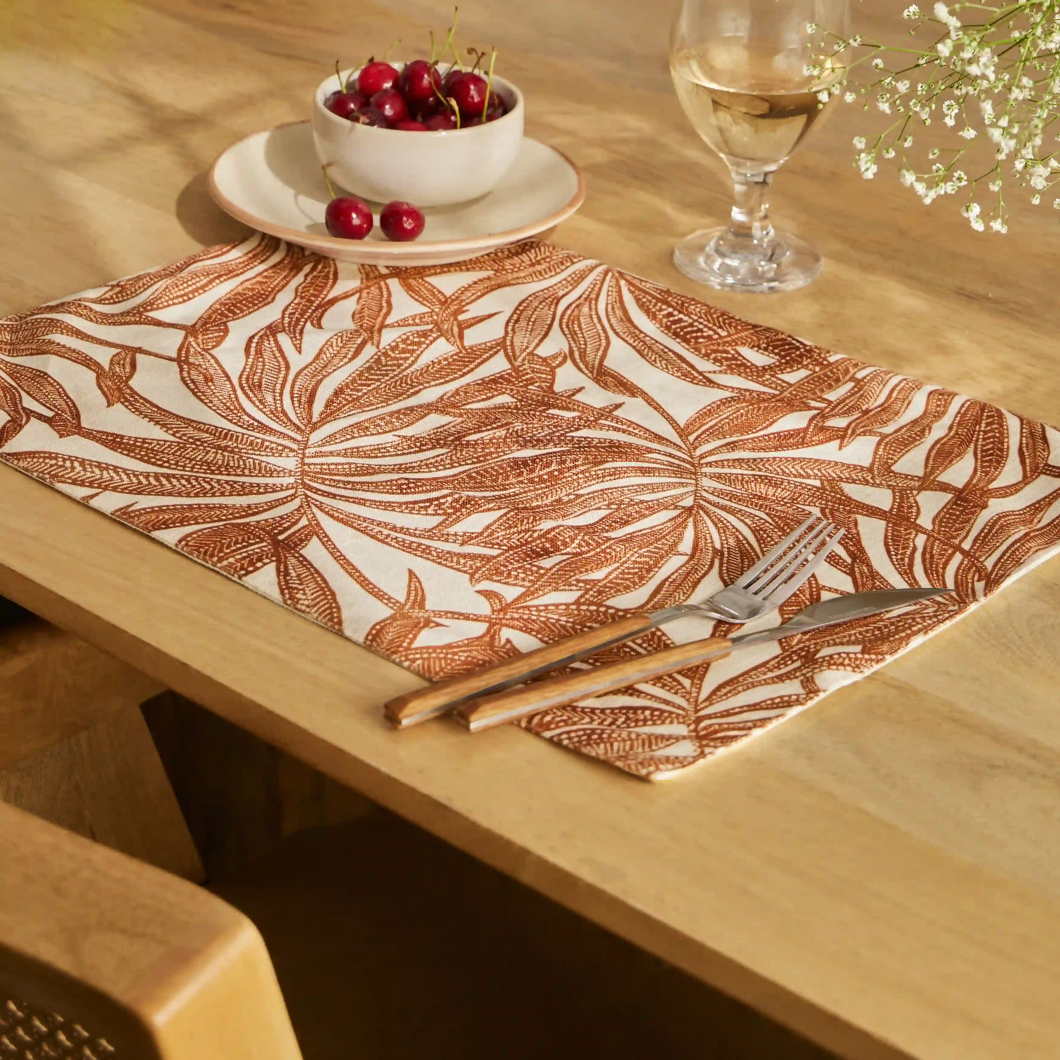Nonna's Home | Tuscan Inspired Easy to Maintain Table Mat | Set of 4 & 6 - Image 25