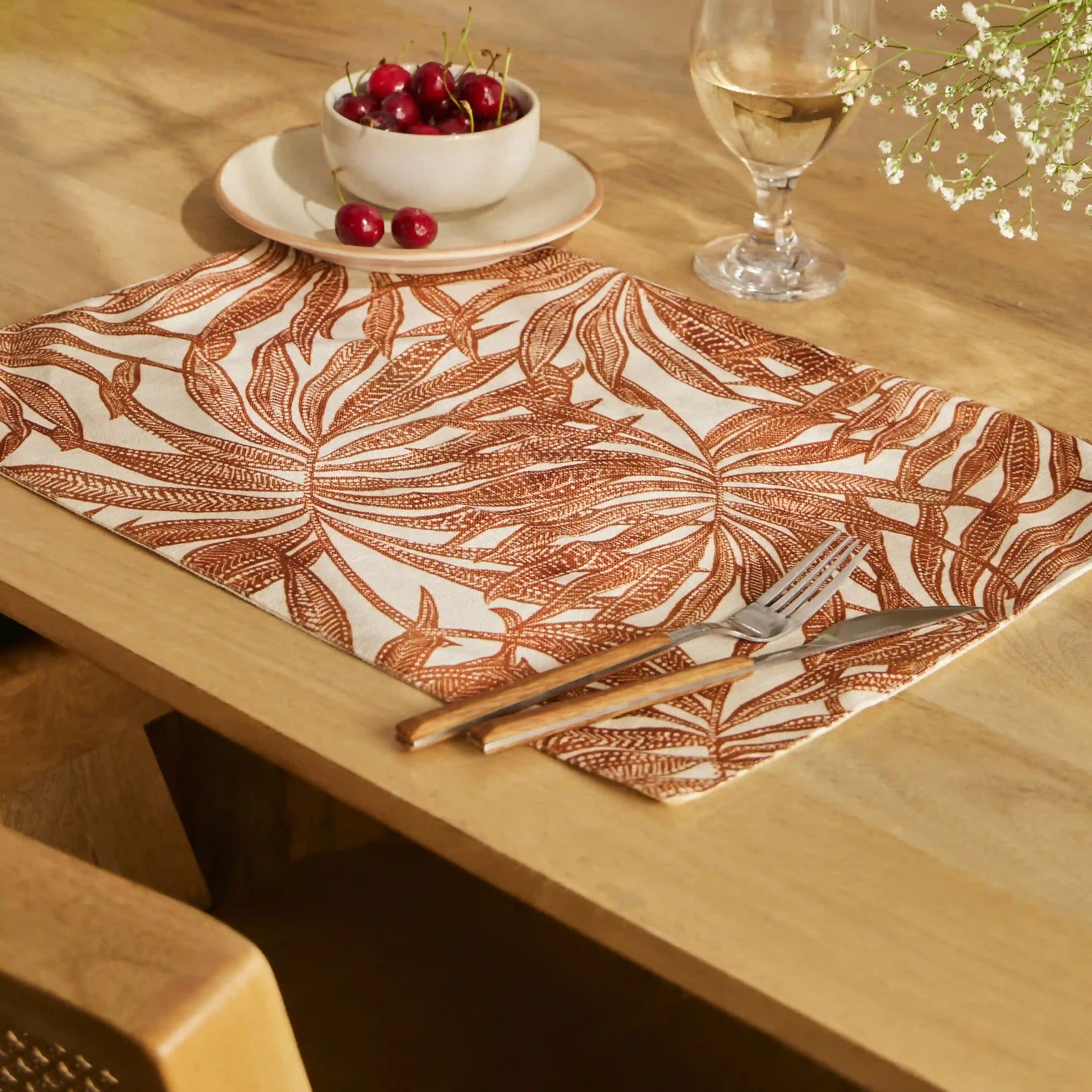 Nonna's Home | Tuscan Inspired Easy to Maintain Table Mat | Set of 4 & 6 - Image 29