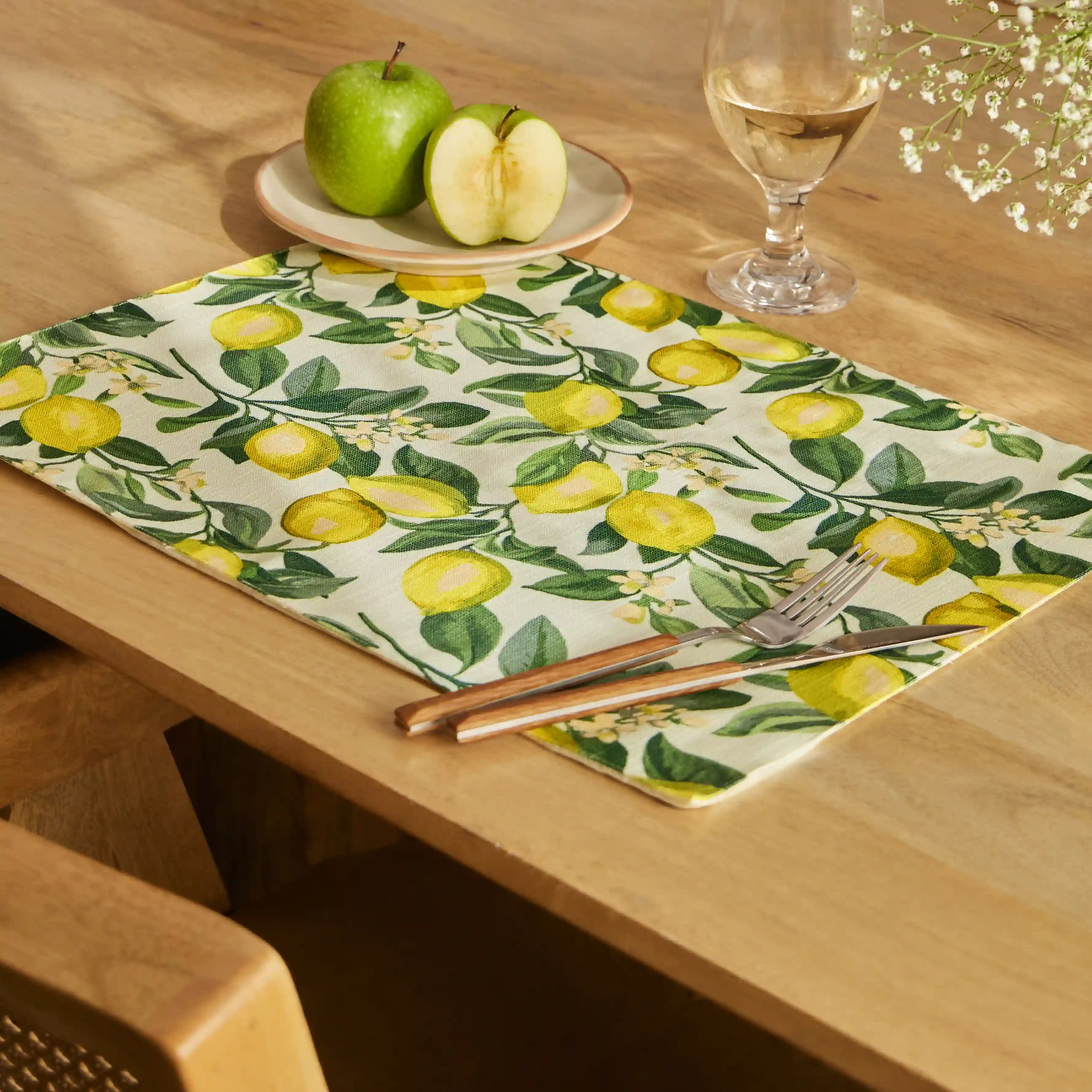 Nonna's Home | Tuscan Inspired Easy to Maintain Table Mat | Set of 4 & 6 - Image 5