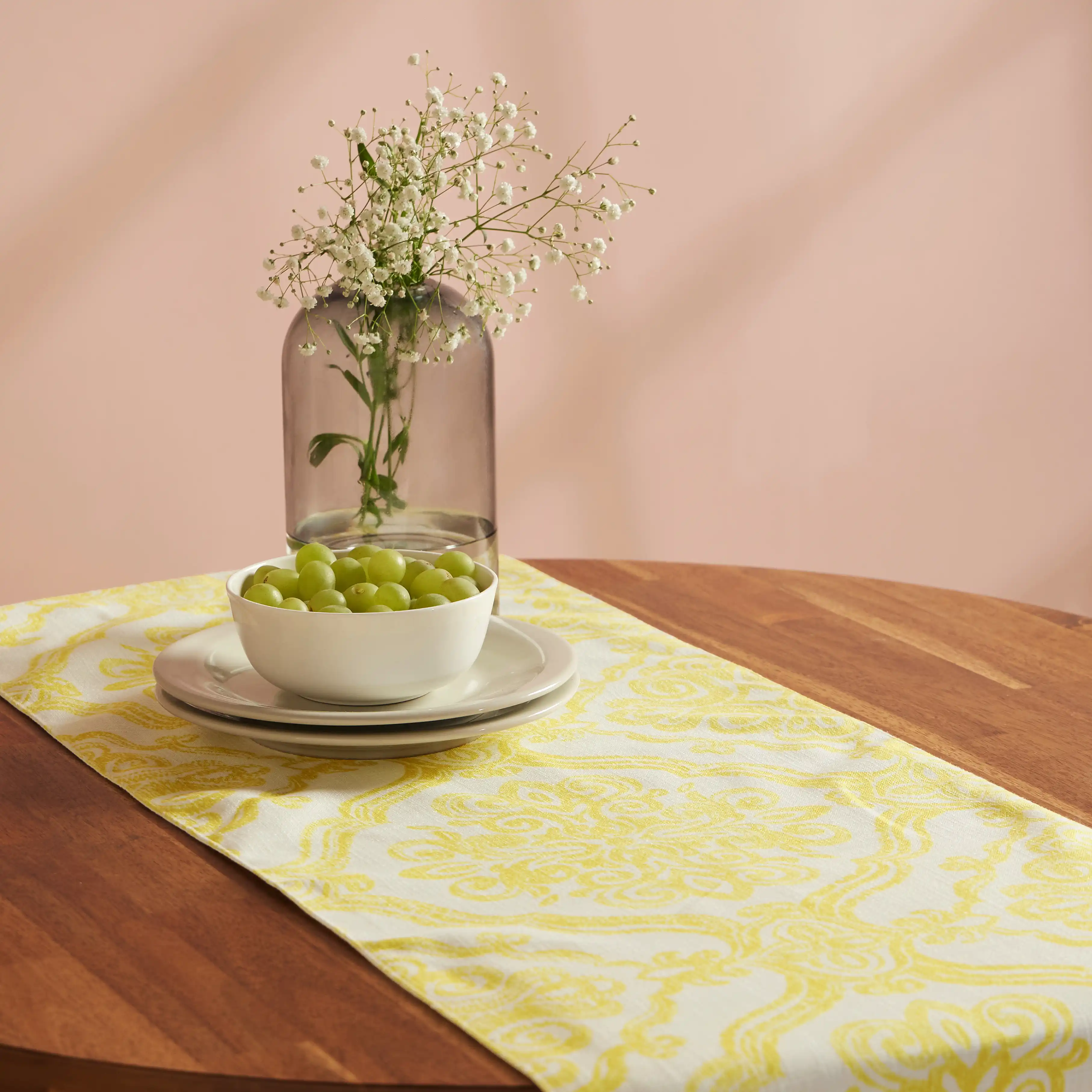 Nonna's Home | Tuscan Inspired Easy to Maintain Table Runner | Enhanced Stability with Poly Micro Backing - Image 10