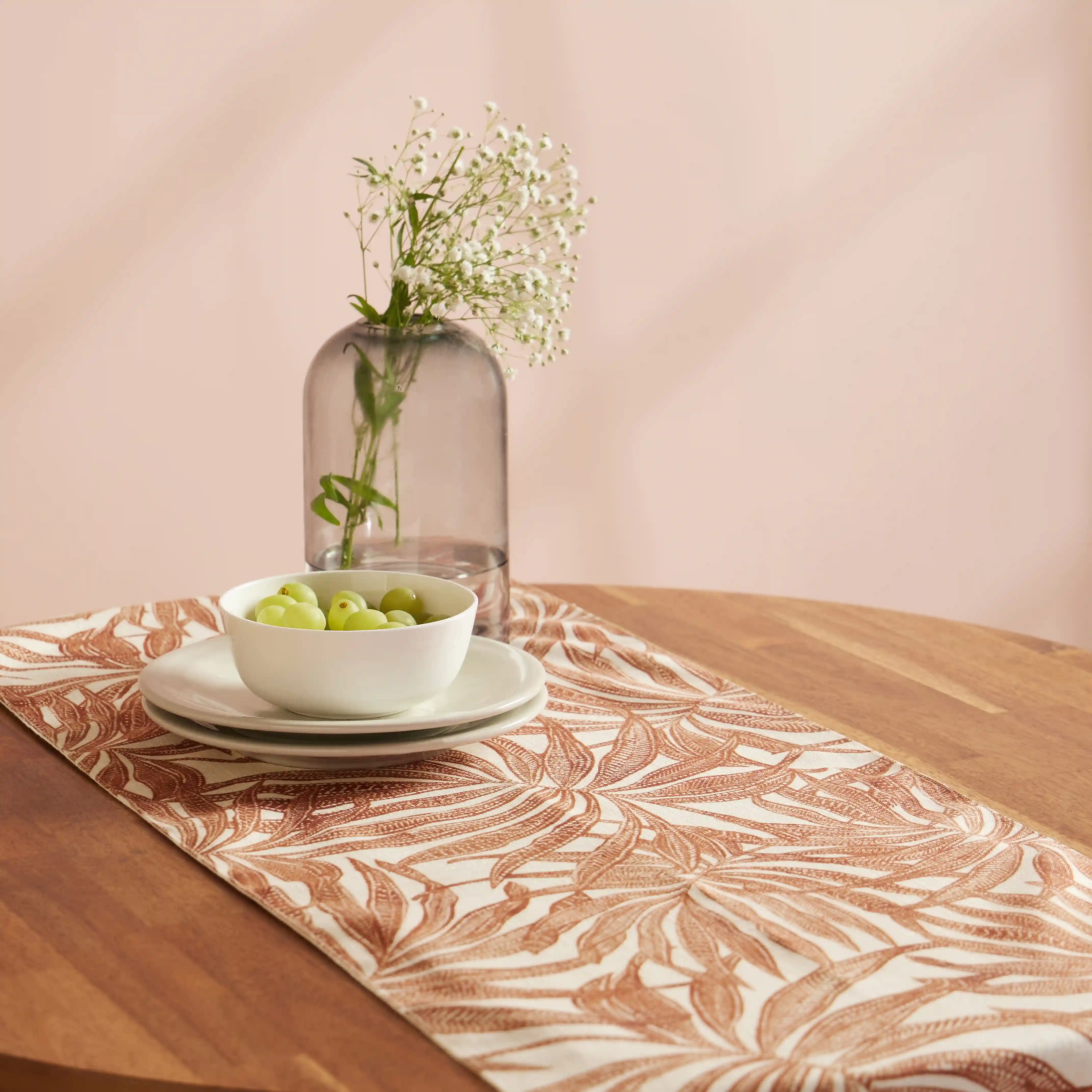 Nonna's Home | Tuscan Inspired Easy to Maintain Table Runner | Enhanced Stability with Poly Micro Backing - Image 14
