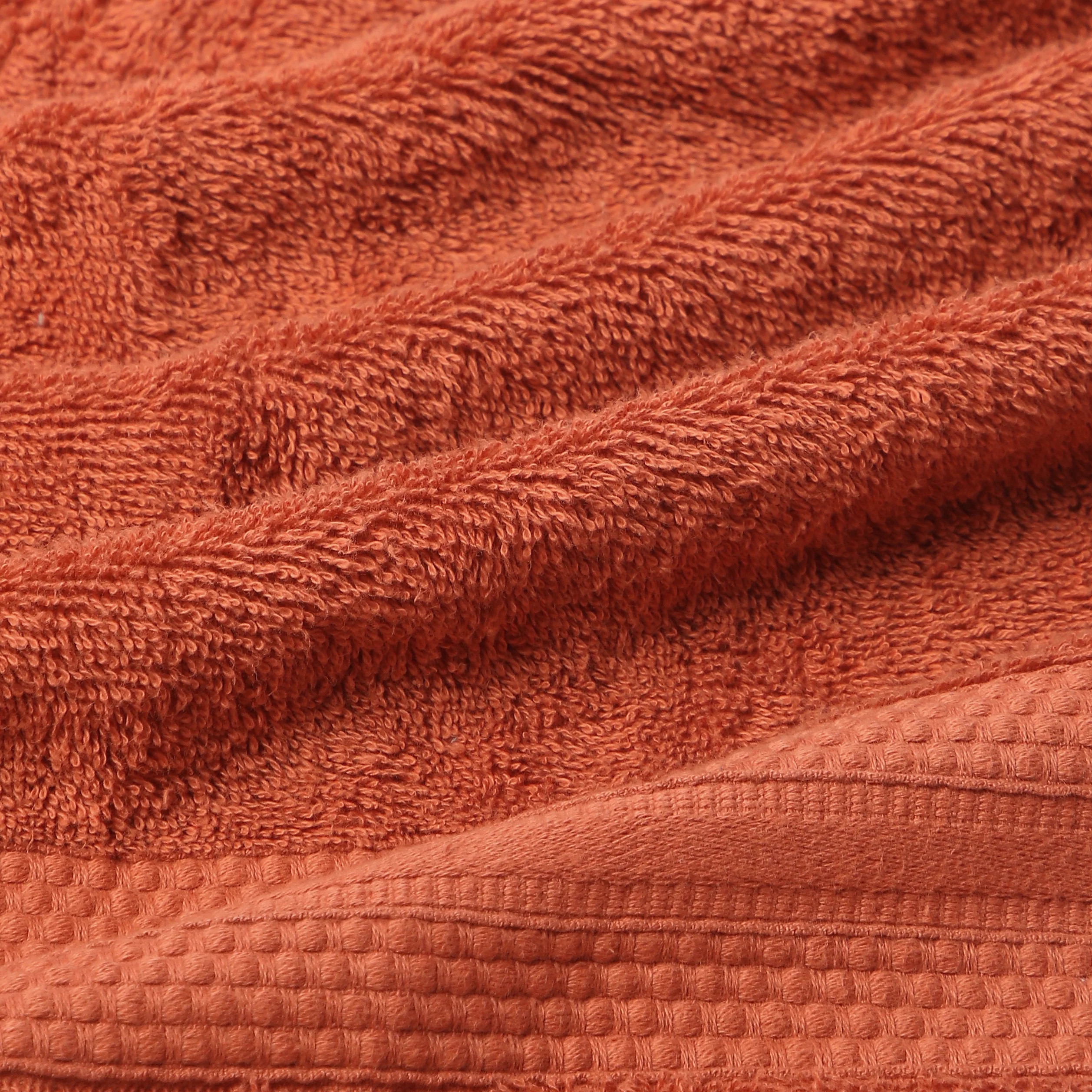 Paleto | Everyday Essentials Absorbent Ring Spun Cotton 12 Piece Terry Towel Set | Set of Bath, Hand & Face Towels - Image 21