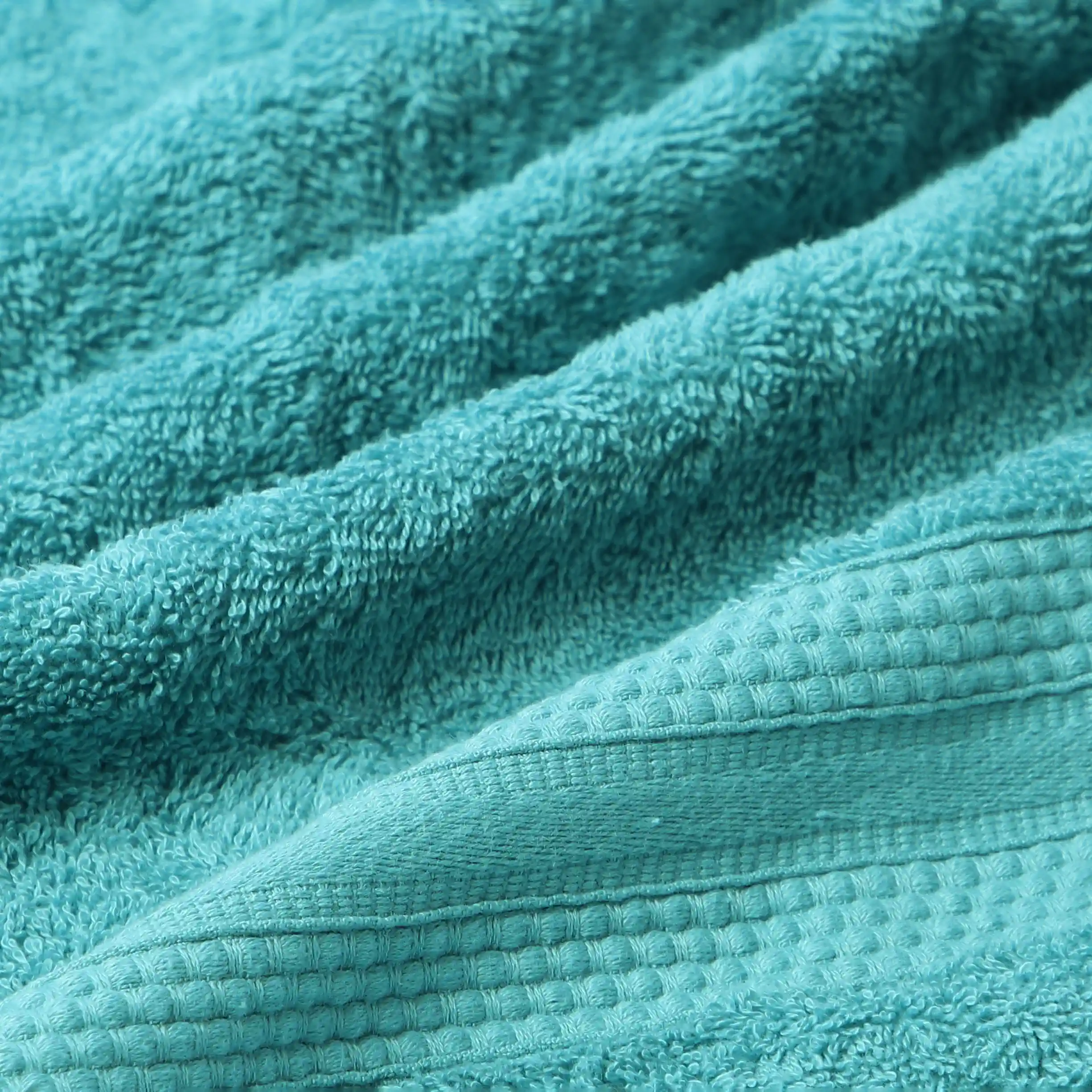 Paleto | Everyday Essentials Absorbent Ring Spun Cotton 12 Piece Terry Towel Set | Set of Bath, Hand & Face Towels - Image 35