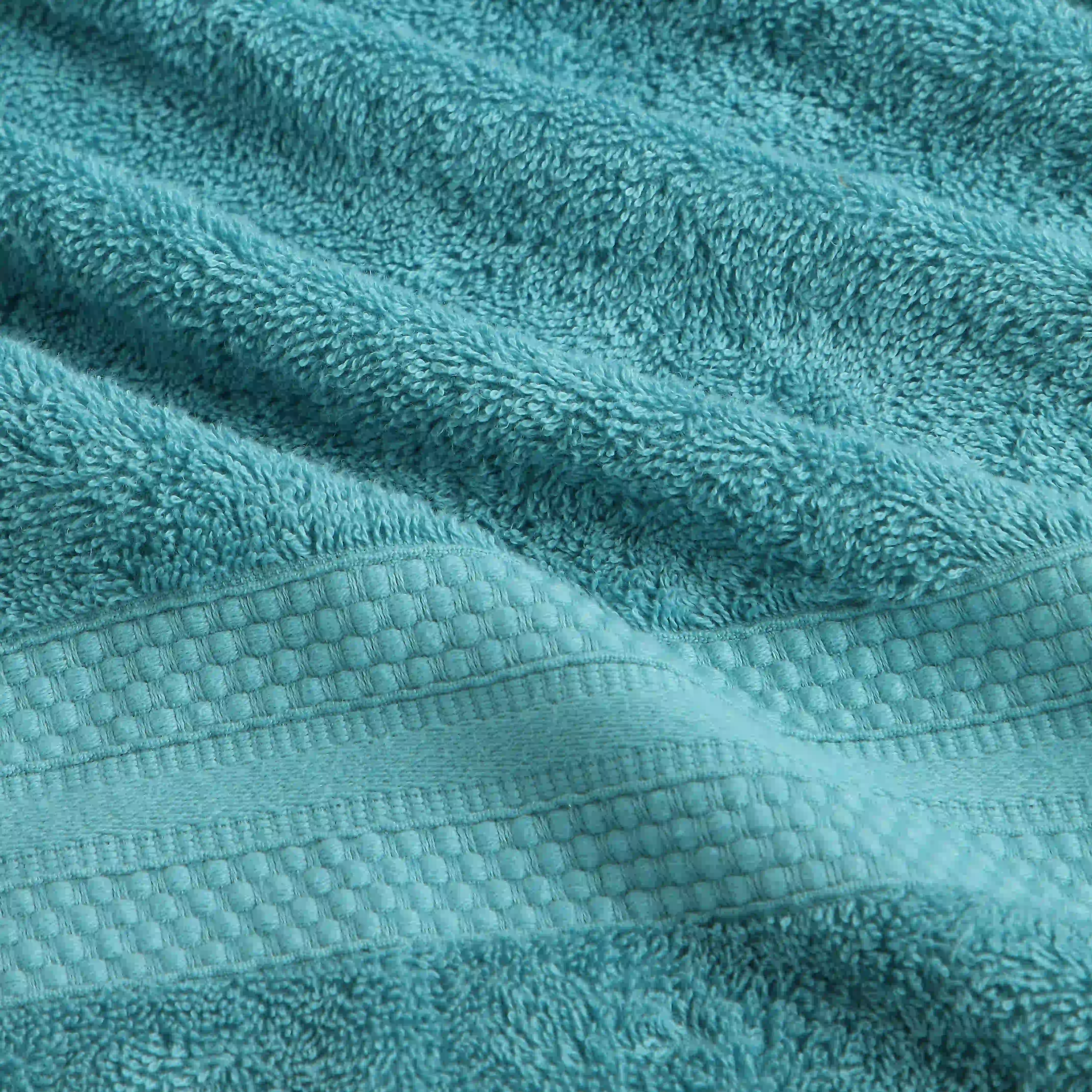 Paleto | Everyday Essentials Absorbent Ring Spun Cotton 6 Piece Terry Towel Set | Set of Bath, Hand & Face Towels - Image 35