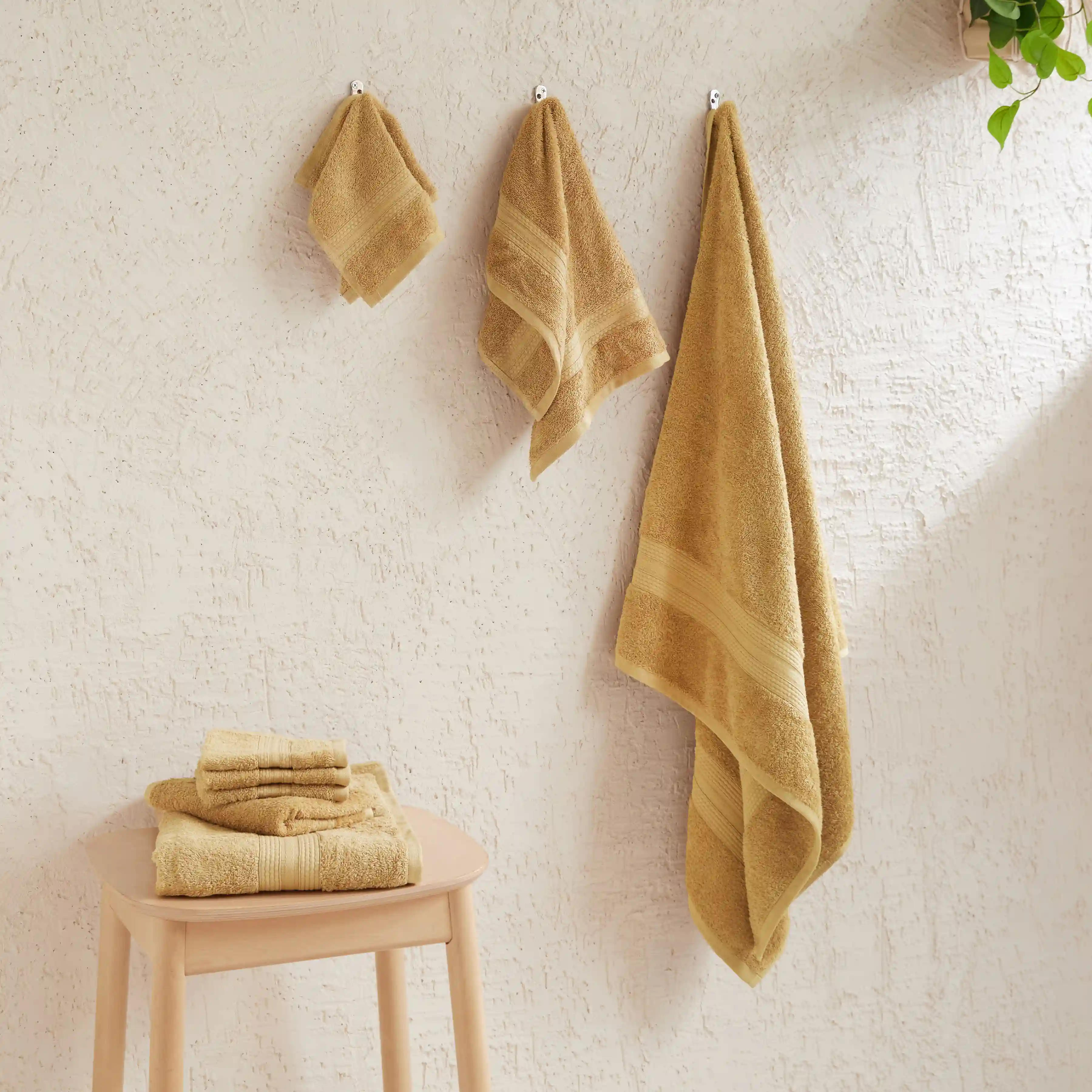 Paleto | Everyday Essentials Absorbent Ring Spun Cotton 8 Piece Terry Towel Set | Set of Bath, Hand & Face Towels - Image 20