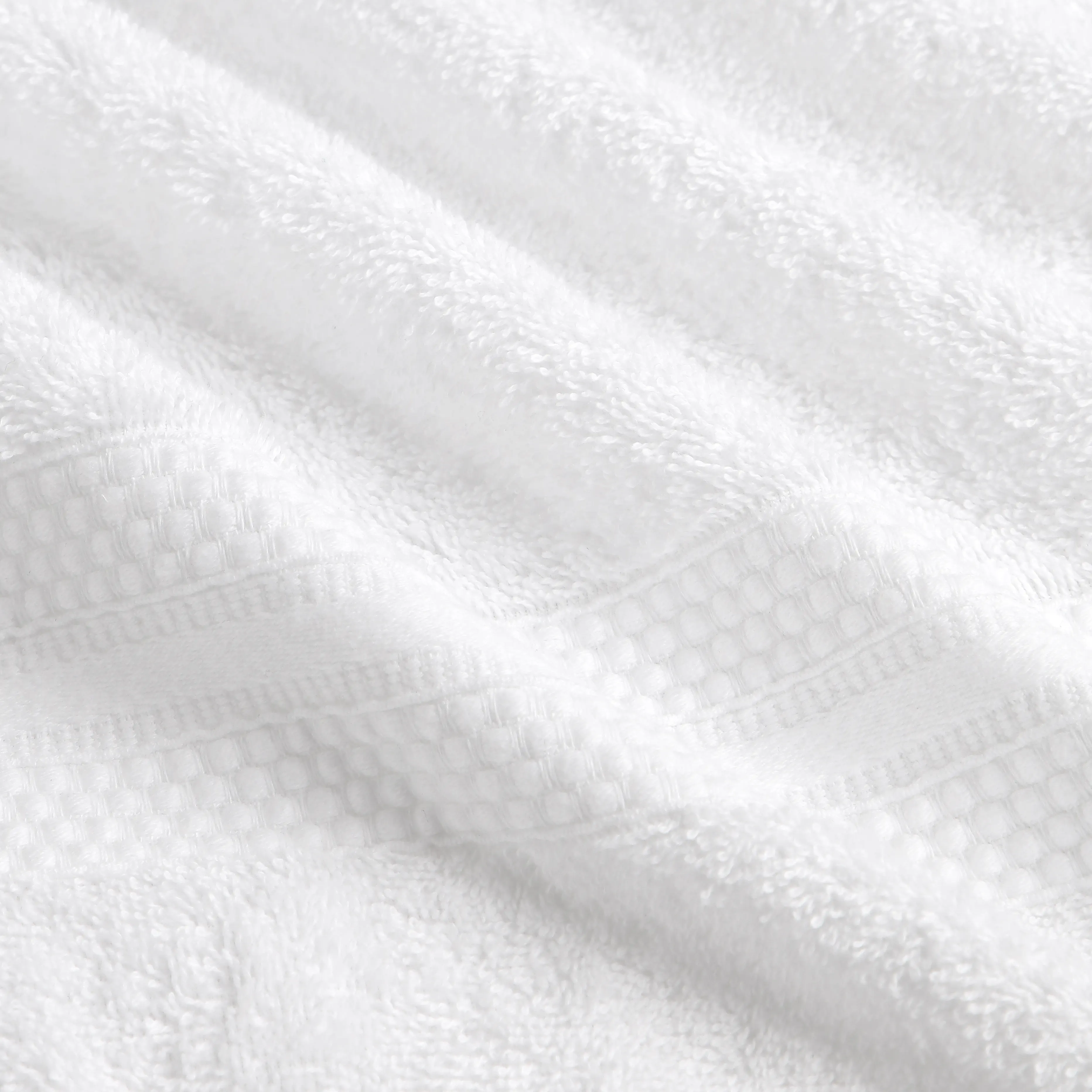 Paleto | Everyday Essentials Absorbent Ring Spun Cotton 8 Piece Terry Towel Set | Set of Bath, Hand & Face Towels - Image 6