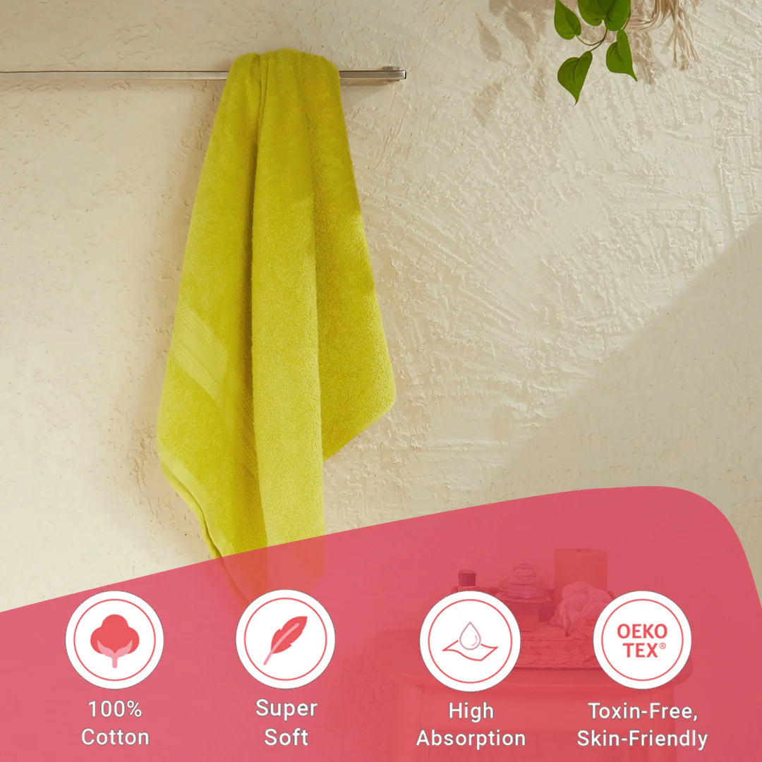 Paleto | Everyday Essentials Absorbent Ring Spun Cotton Bath Towel - Image 32