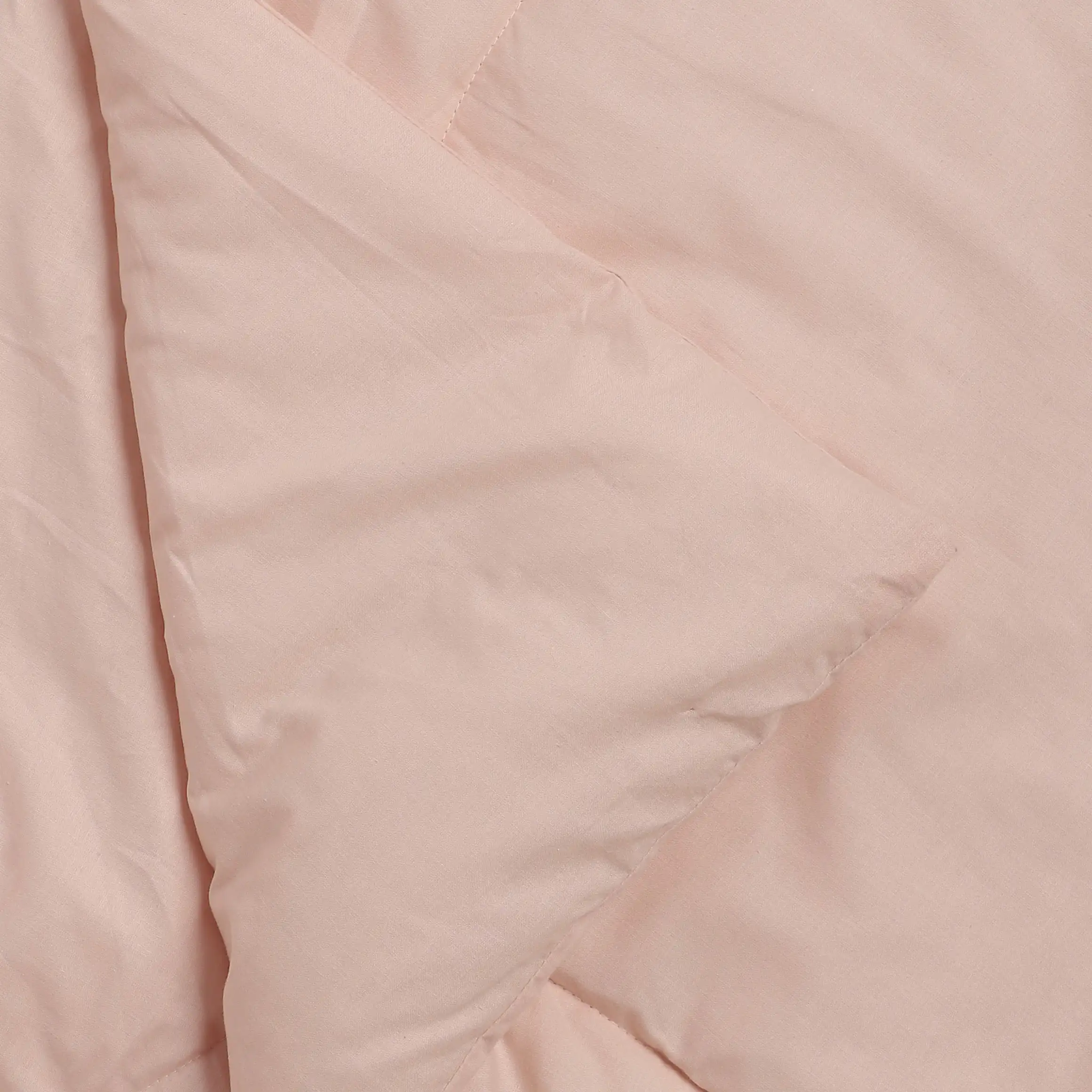 Paleto | Everyday Hues Cotton Solid Dyed 120GSM Comforter-Veiled Rose - Image 10