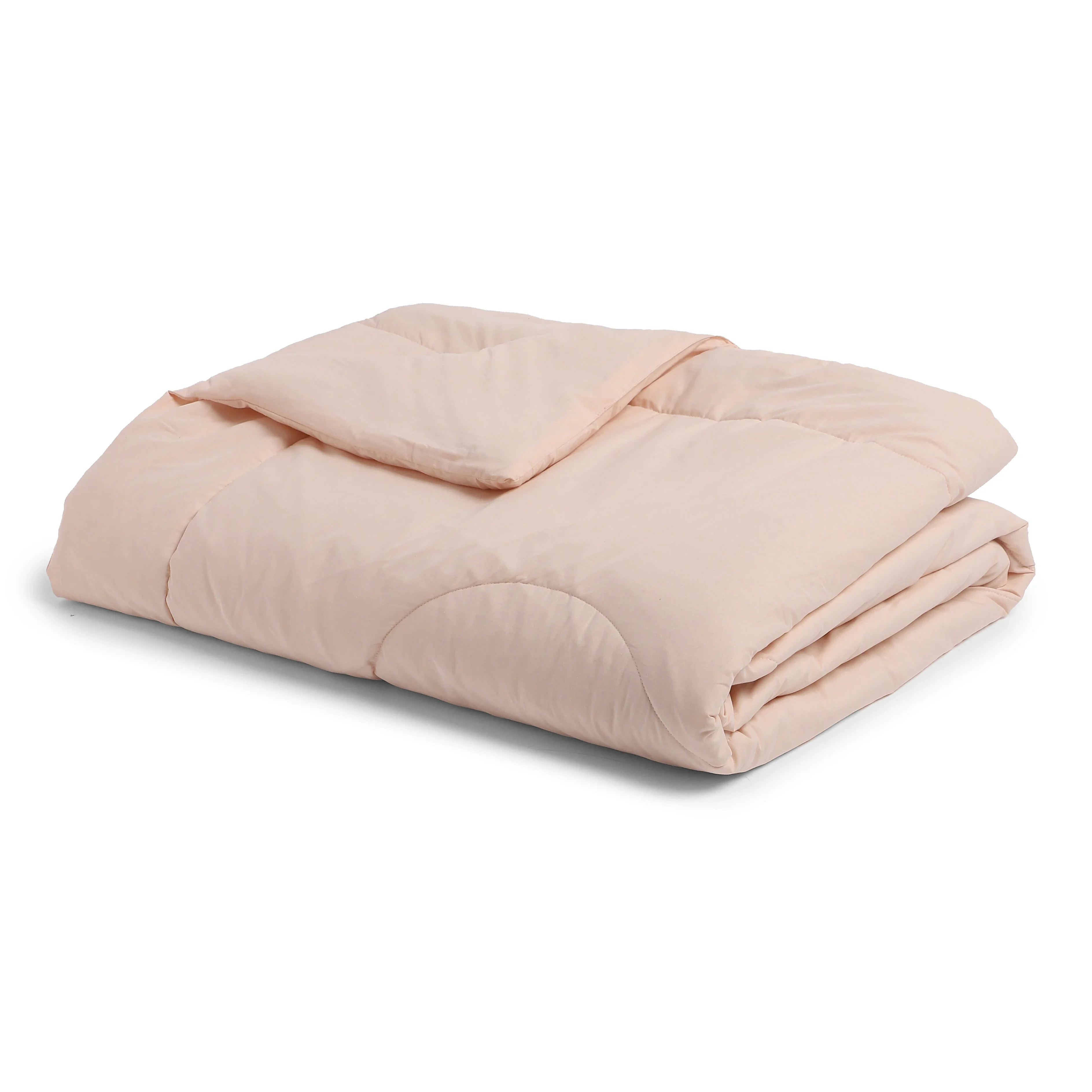 Paleto | Everyday Hues Cotton Solid Dyed 120GSM Comforter-Veiled Rose - Image 4