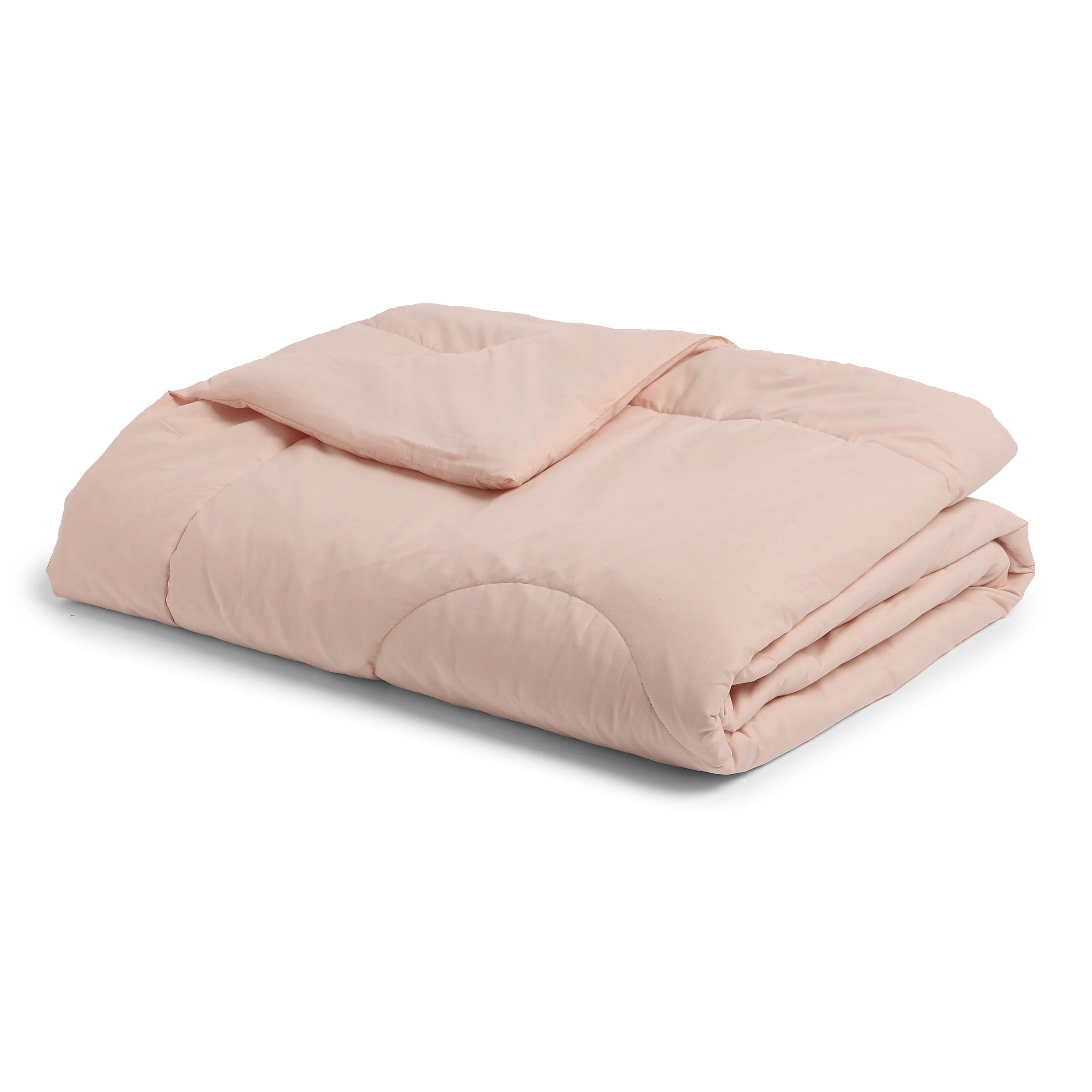 Paleto | Everyday Hues Cotton Solid Dyed 120GSM Comforter-Veiled Rose - Image 9
