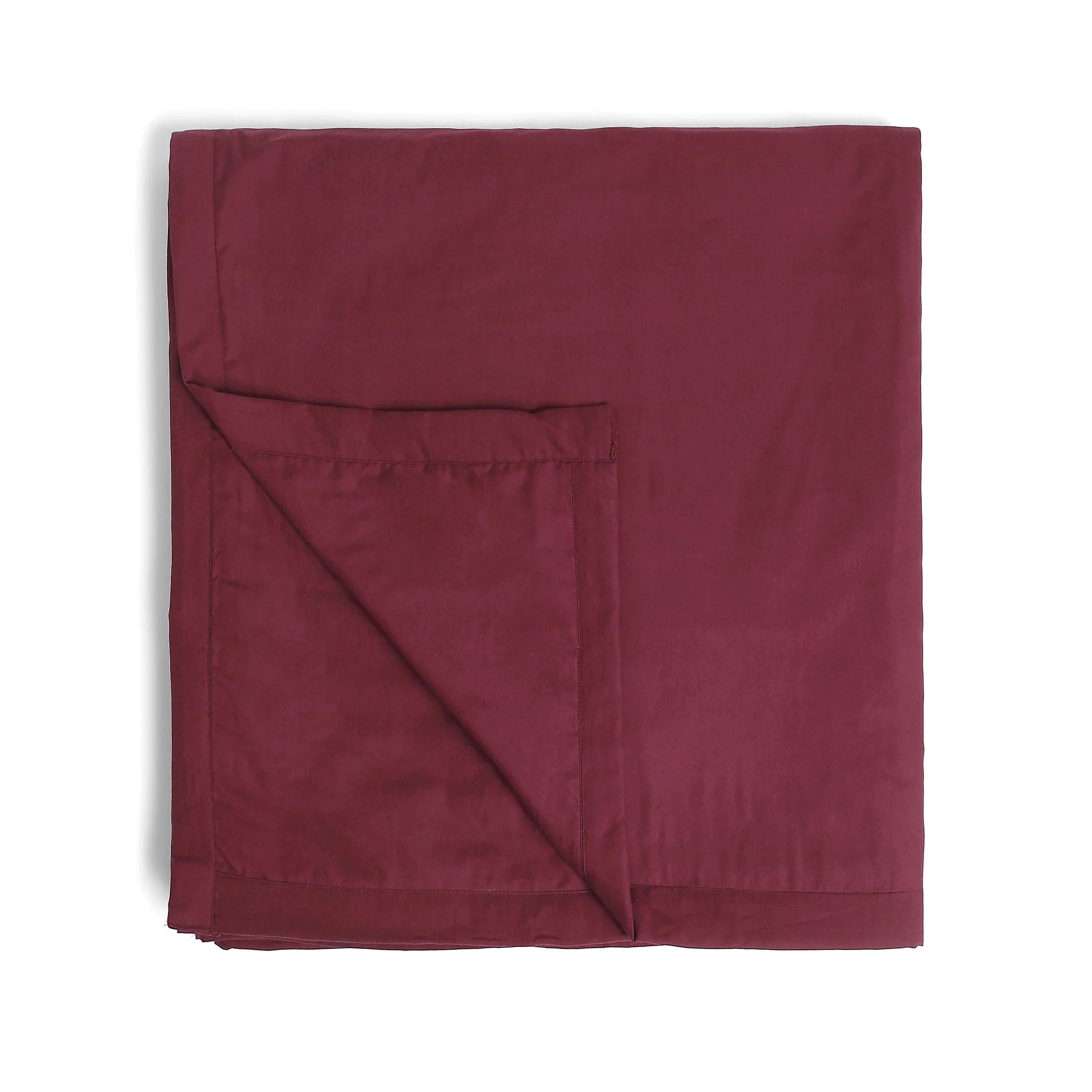 Paleto | Everyday Hues Cotton Solid Dyed Dohar with Super Soft Flannel Layering-Windsor Wine - Image 9
