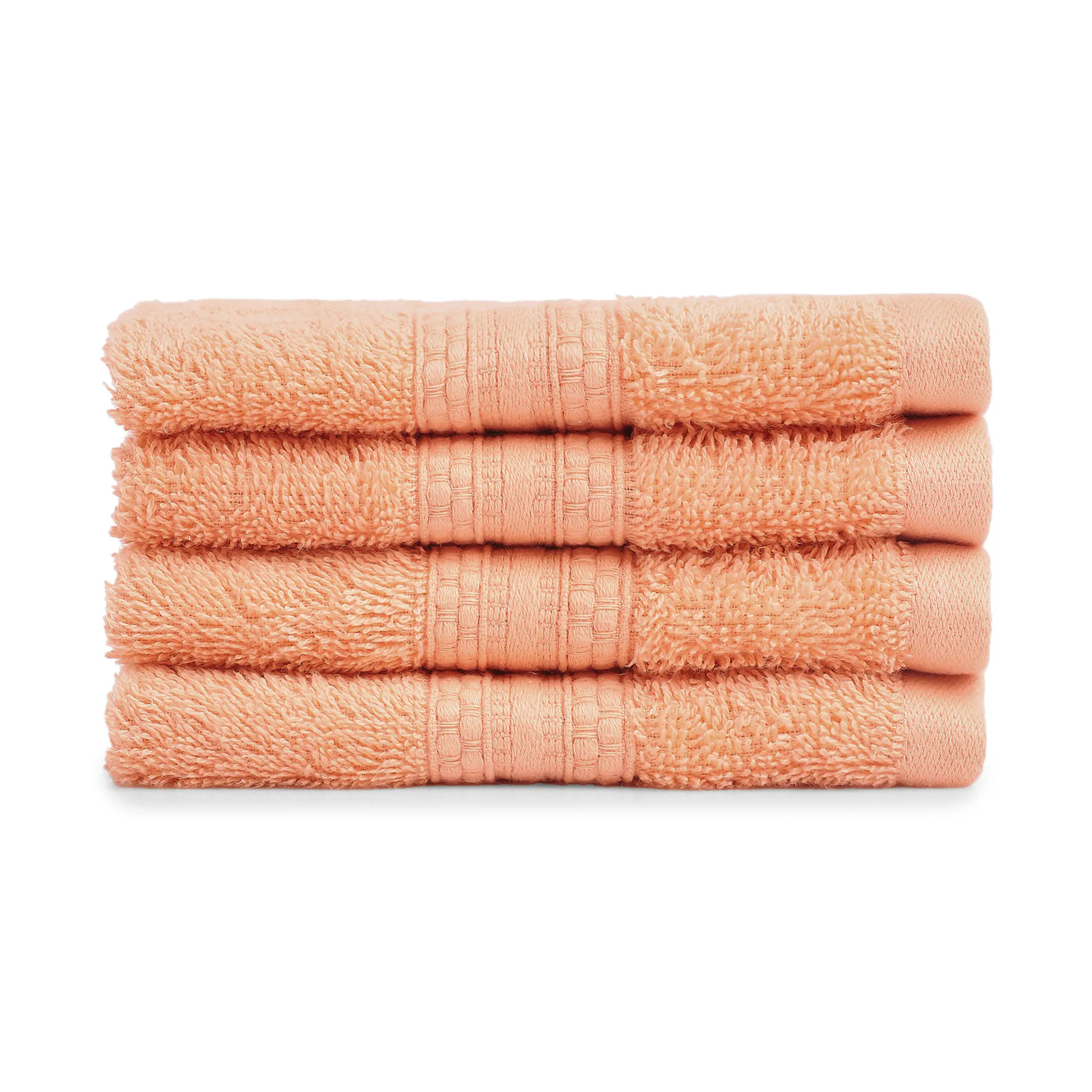 Paleto | Everyday Essentials Absorbent Ring Spun Cotton Terry Face Towels | Set of 4 - Image 8