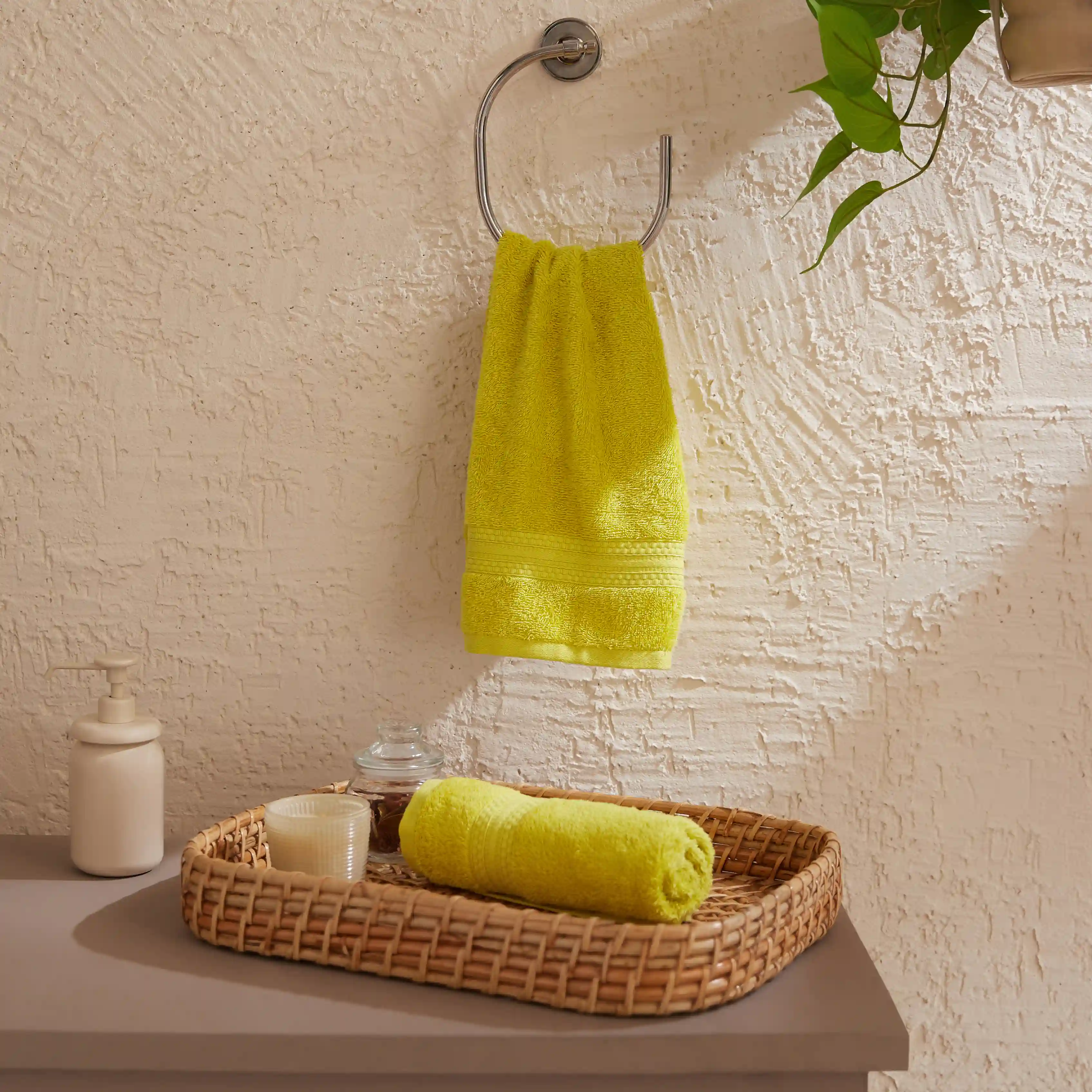Paleto | Everyday Essentials Absorbent Ring Spun Cotton Terry Hand Towels | Set of 2 - Image 16