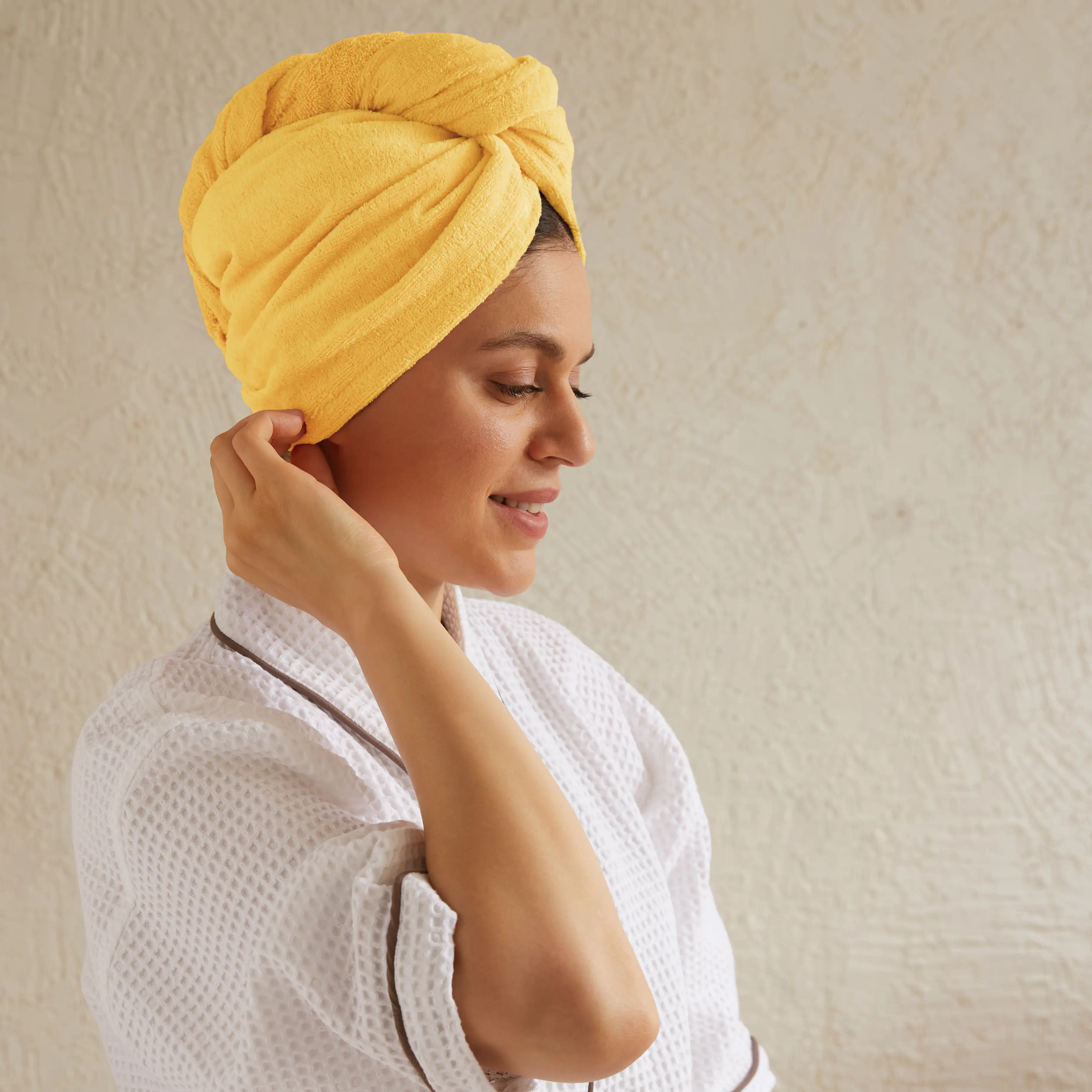 Paleto | Everyday Essentials Absorbent Cotton Head Wraps | Set of 2 - Image 11