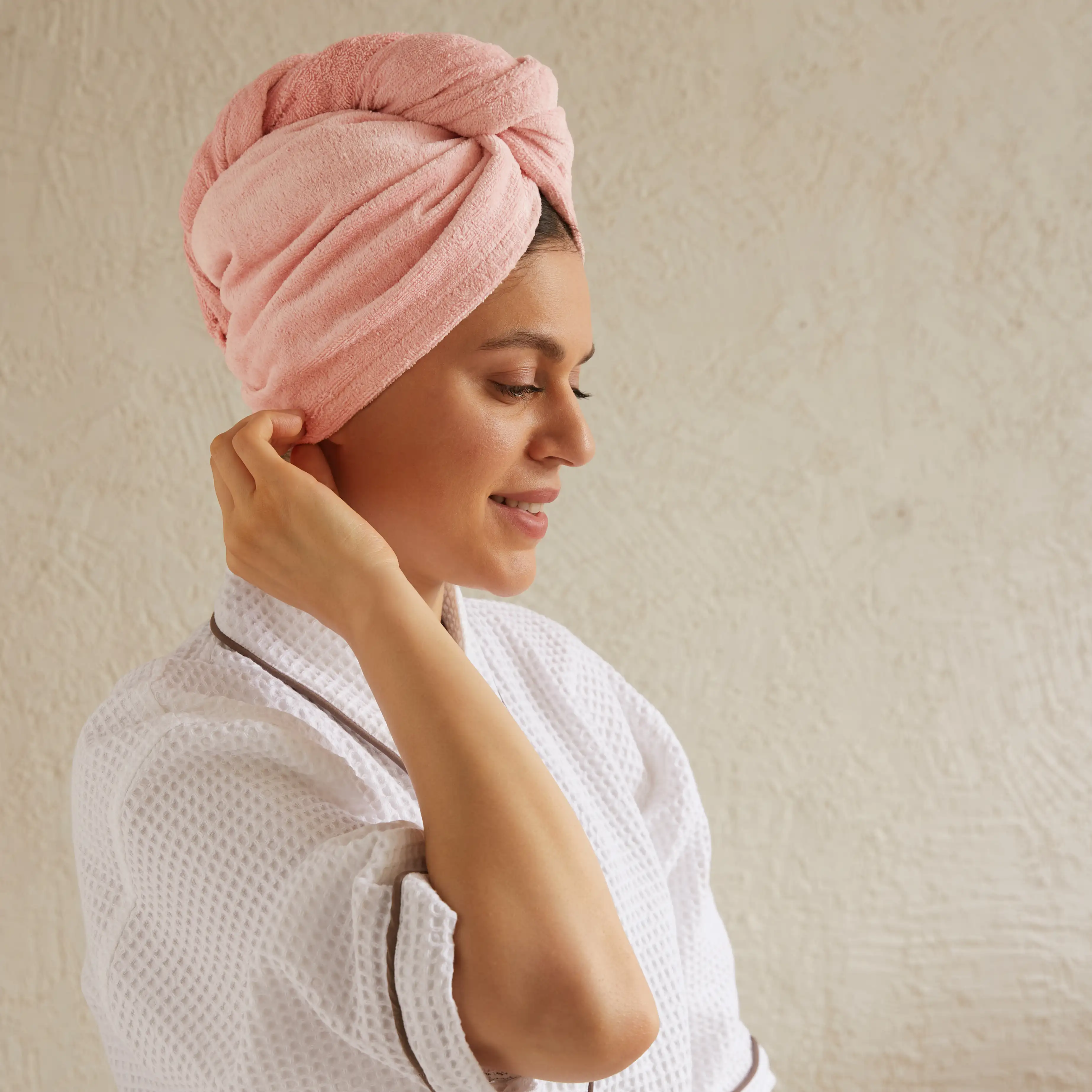 Paleto | Everyday Essentials Absorbent Cotton Head Wraps | Set of 2 - Image 17