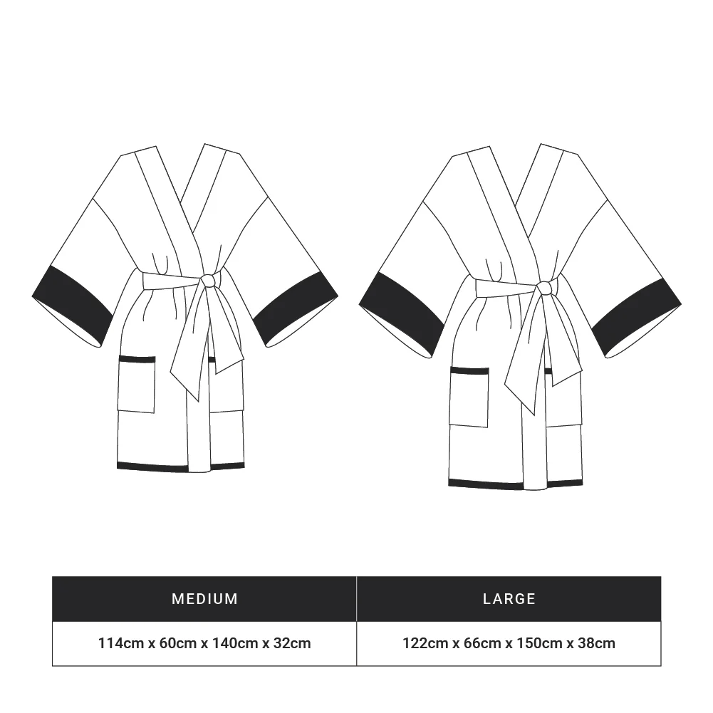 Pelushe | Super Absorbent & Quick Dry Waffle Cotton Bathrobe - Image 13