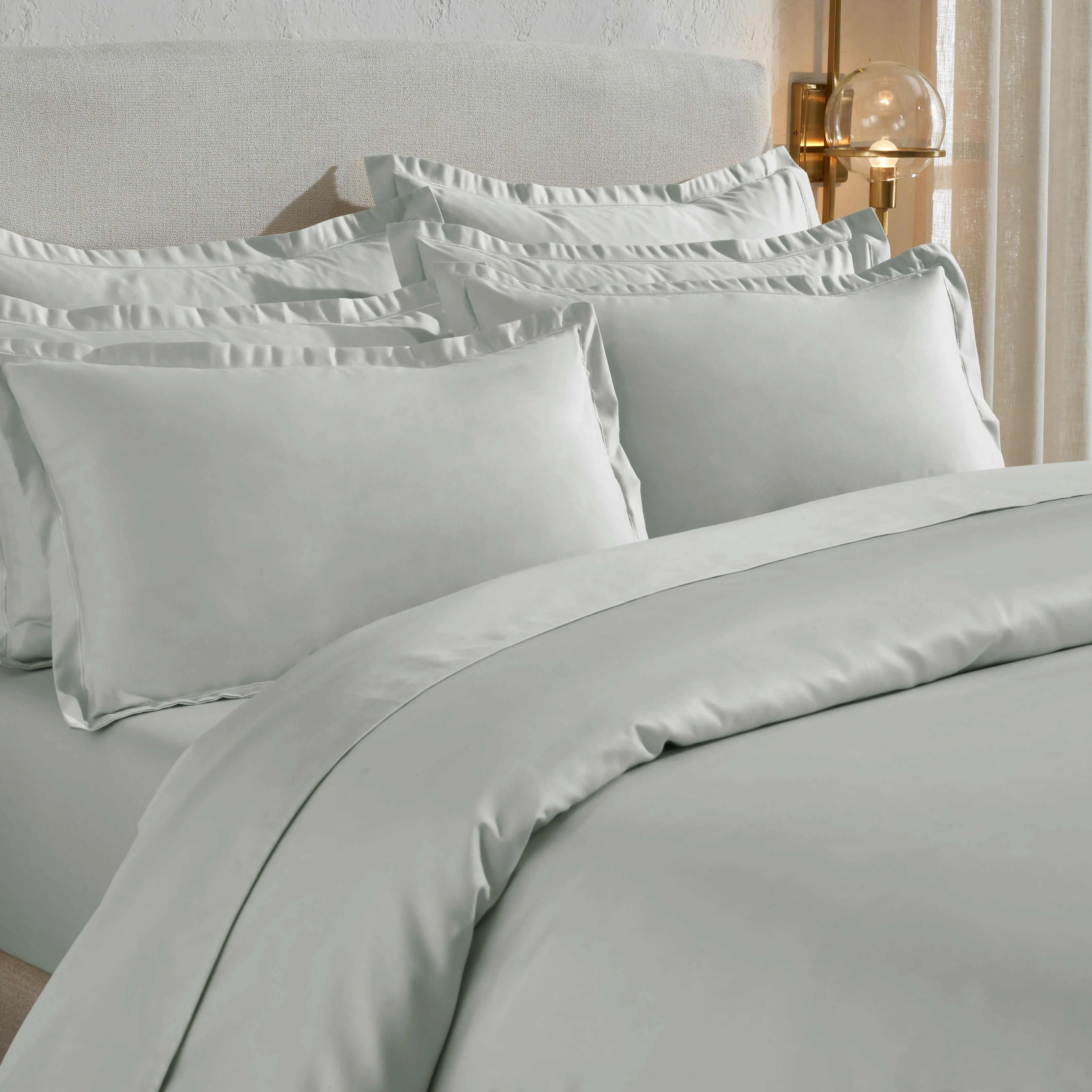 Pelushe | 800TC Long Staple Cotton Luxurious Super Soft Bedsheet Set | Pillow Cover with Merrow Hem Treatment - Image 14