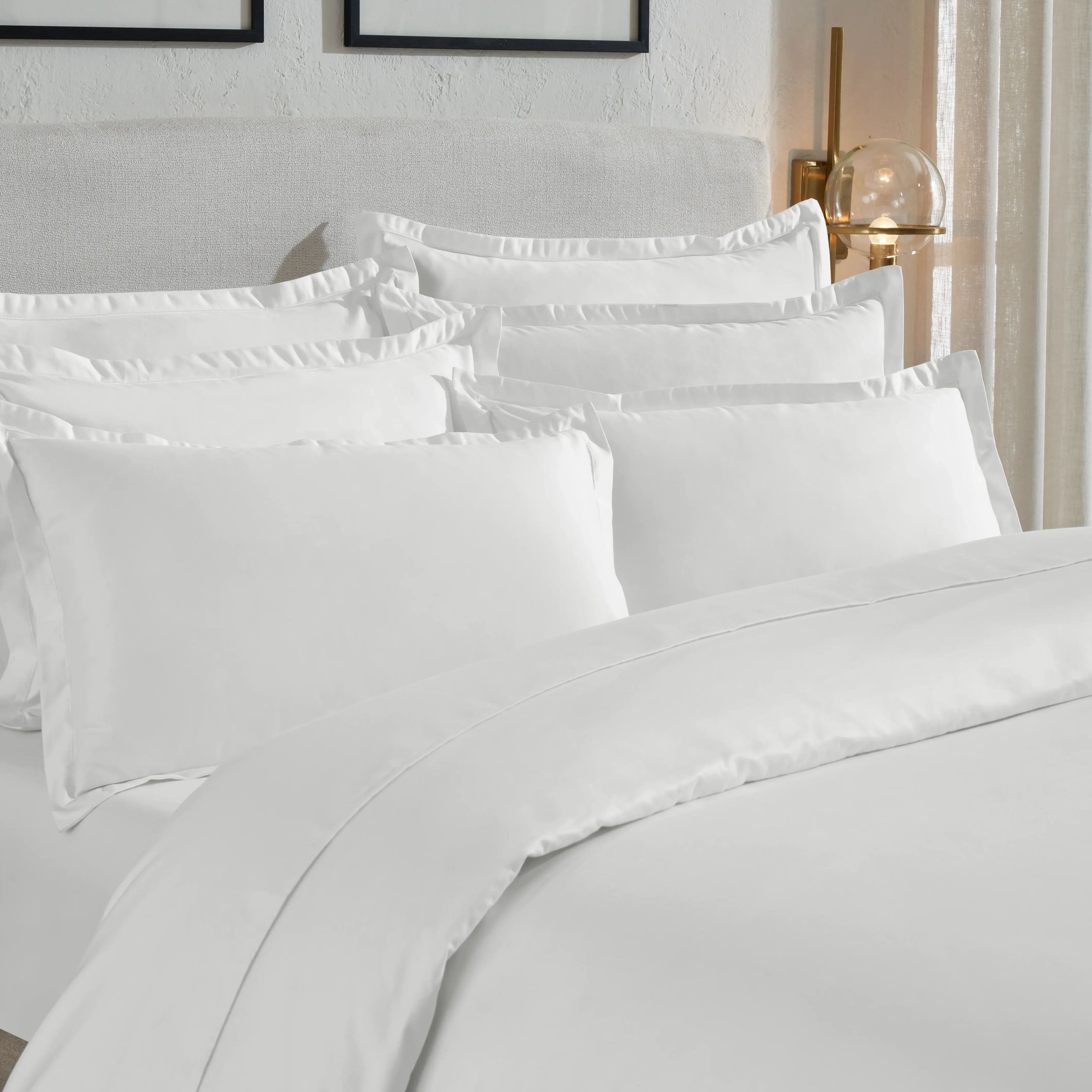 Pelushe | 800TC Long Staple Cotton Luxurious Super Soft Bedsheet Set | Pillow Cover with Merrow Hem Treatment - Image 4