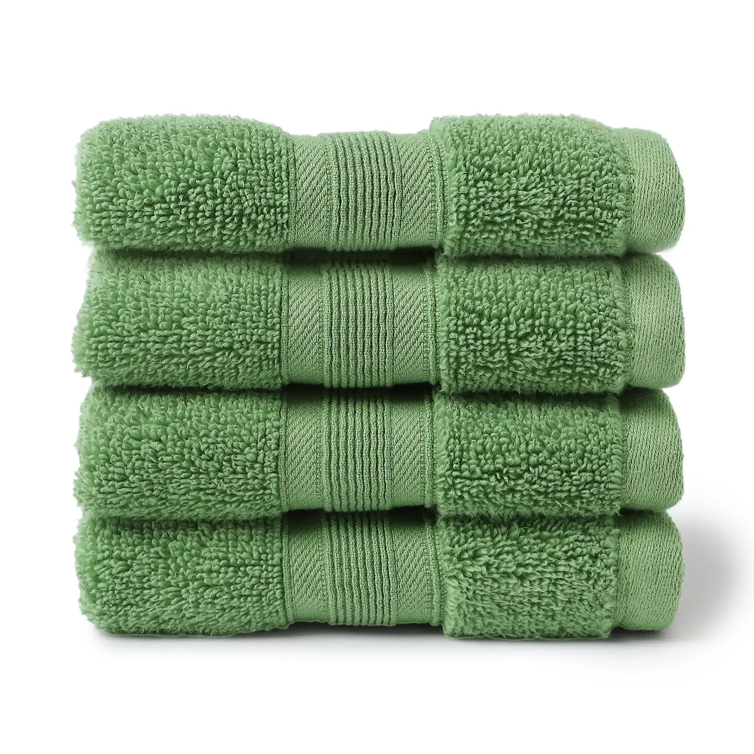 Pelushe | Super Absorbent & Luxurious Zero Twist Cotton Terry Face Towels | Set of 4 - Image 39