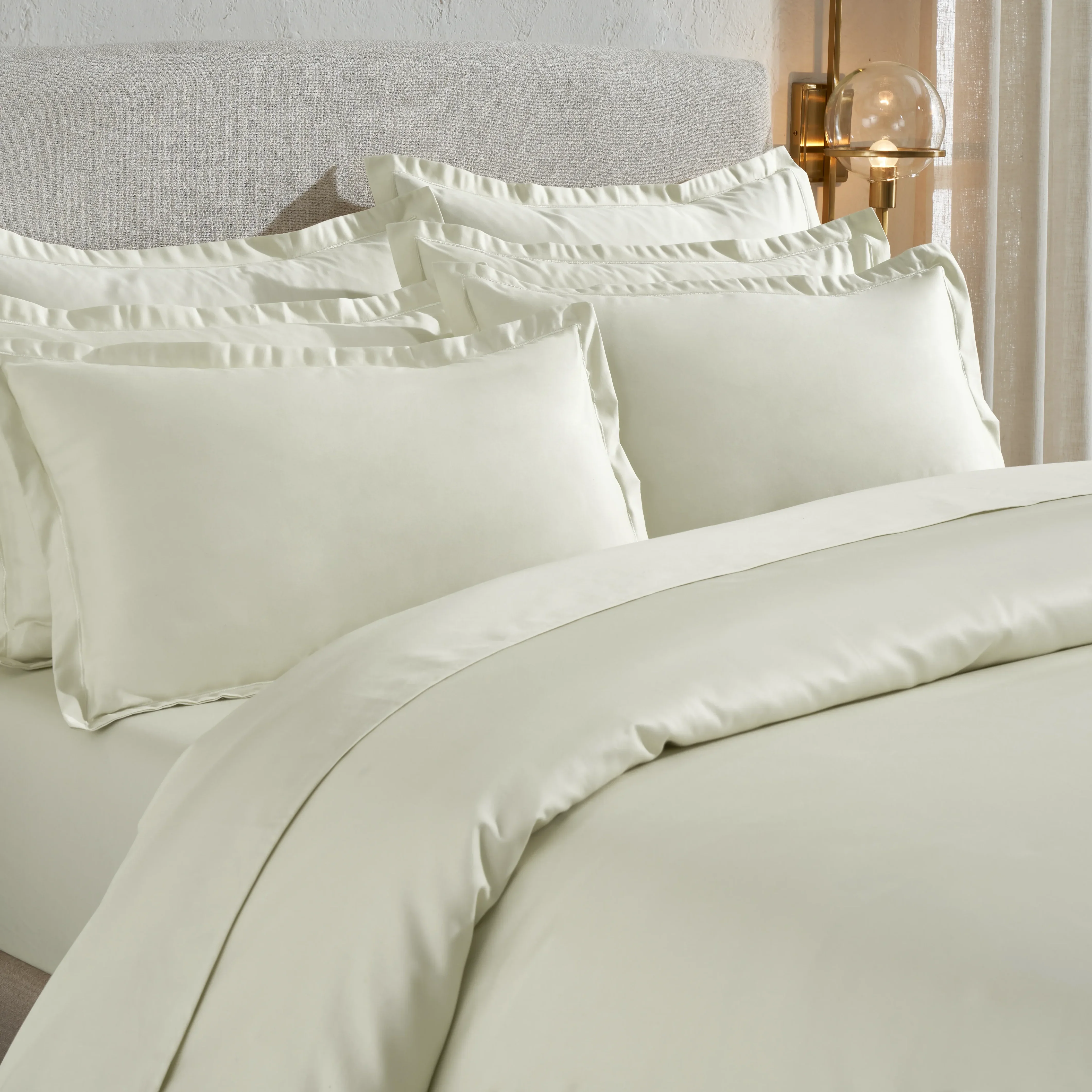 Pelushe | 800TC Long Staple Cotton Luxurious Super Soft Fitted Sheet Set | Pillow Cover with Merrow Hem Treatment - Image 10