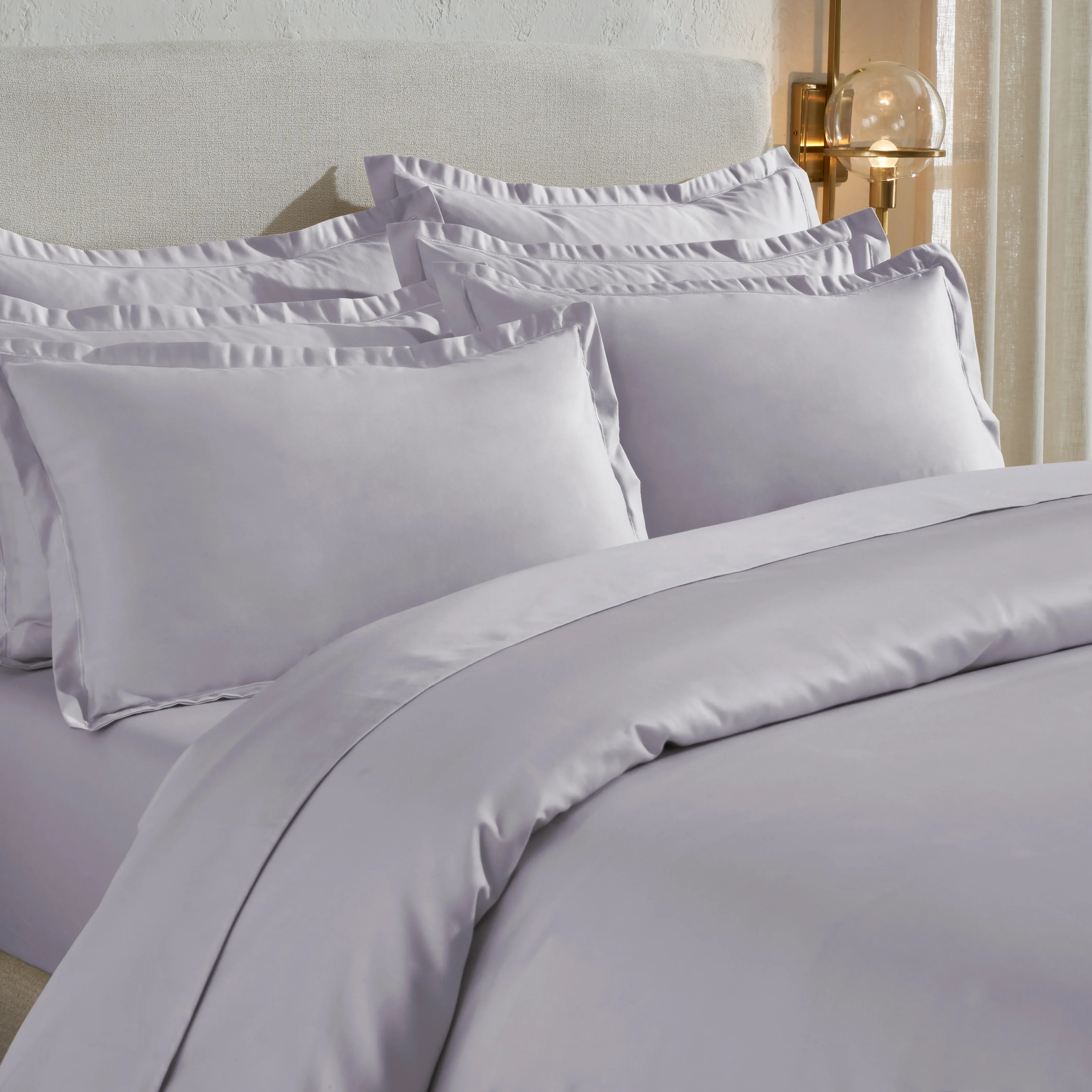 Pelushe | 800TC Long Staple Cotton Luxurious Super Soft Fitted Sheet Set | Pillow Cover with Merrow Hem Treatment - Image 28