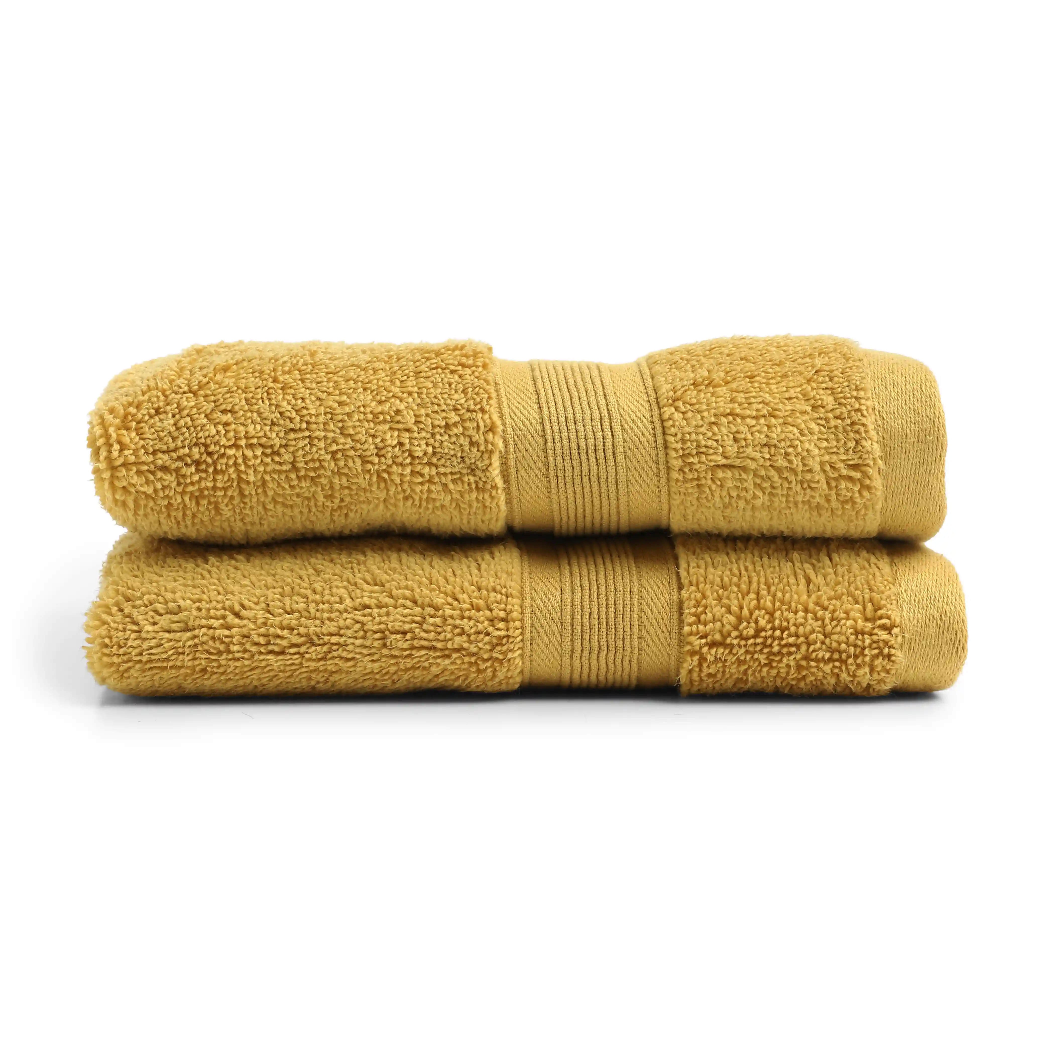 Pelushe | Super Absorbent & Luxurious Zero Twist Cotton Terry Hand Towels | Set of 2 - Image 28