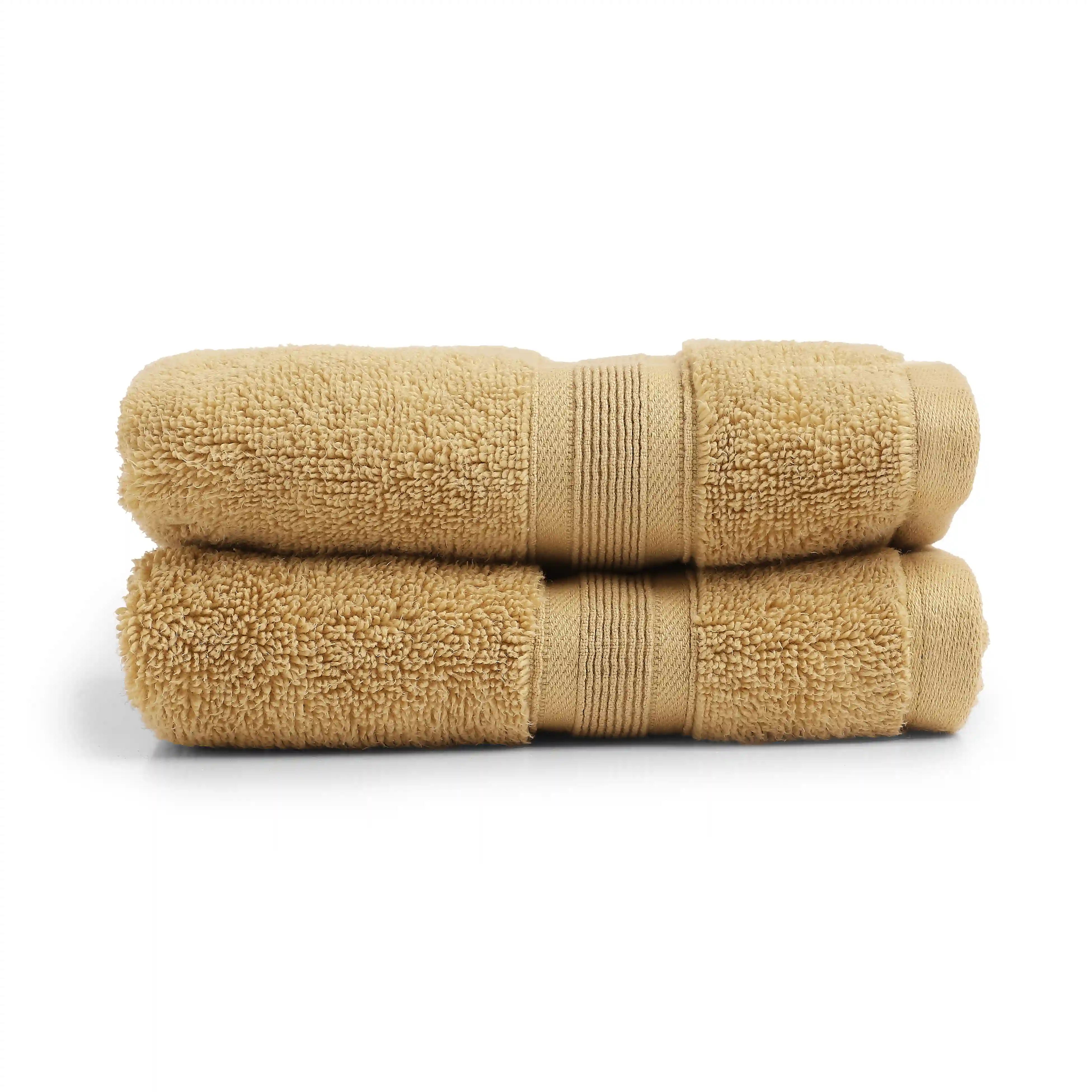 Pelushe | Super Absorbent & Luxurious Zero Twist Cotton Terry Hand Towels | Set of 2 - Image 38