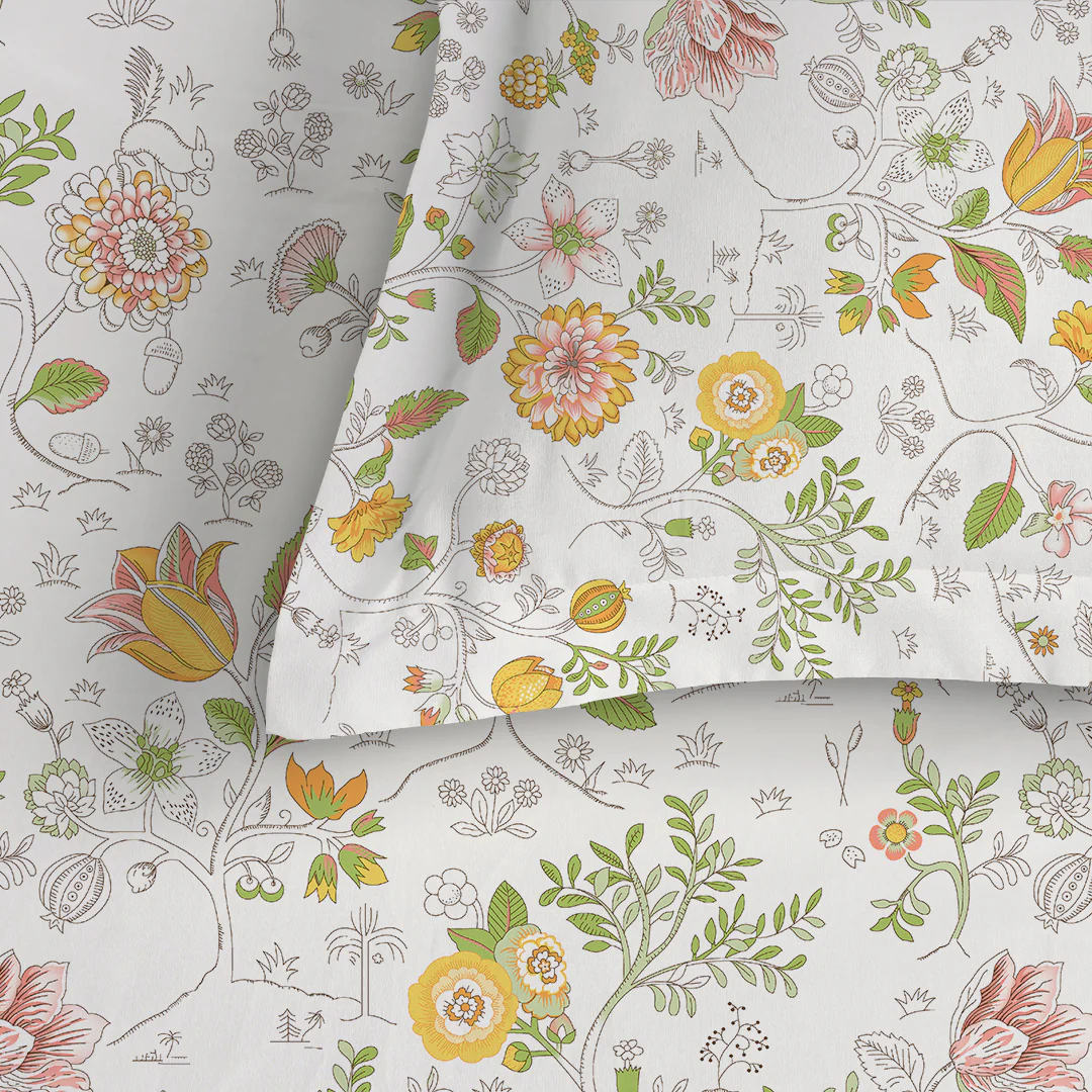 Pure Nest Printed Bedsheet Set - Image 102