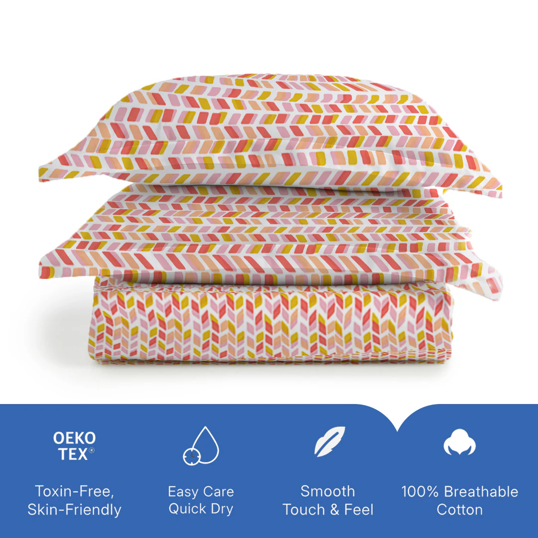 Pure Nest Printed Bedsheet Set - Image 113