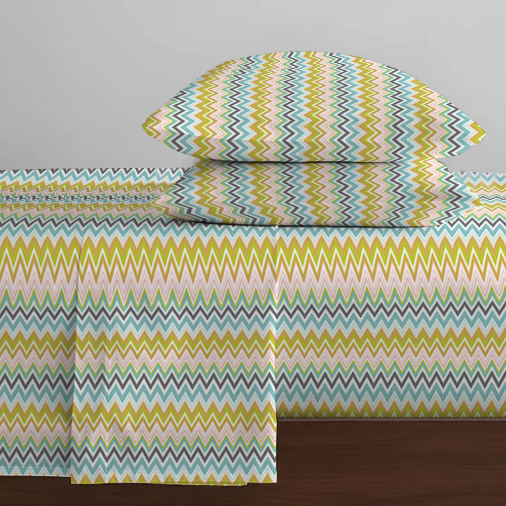 Pure Nest Printed Bedsheet Set - Image 121