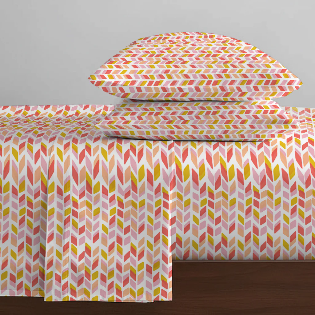 Pure Nest Printed Bedsheet Set - Image 122