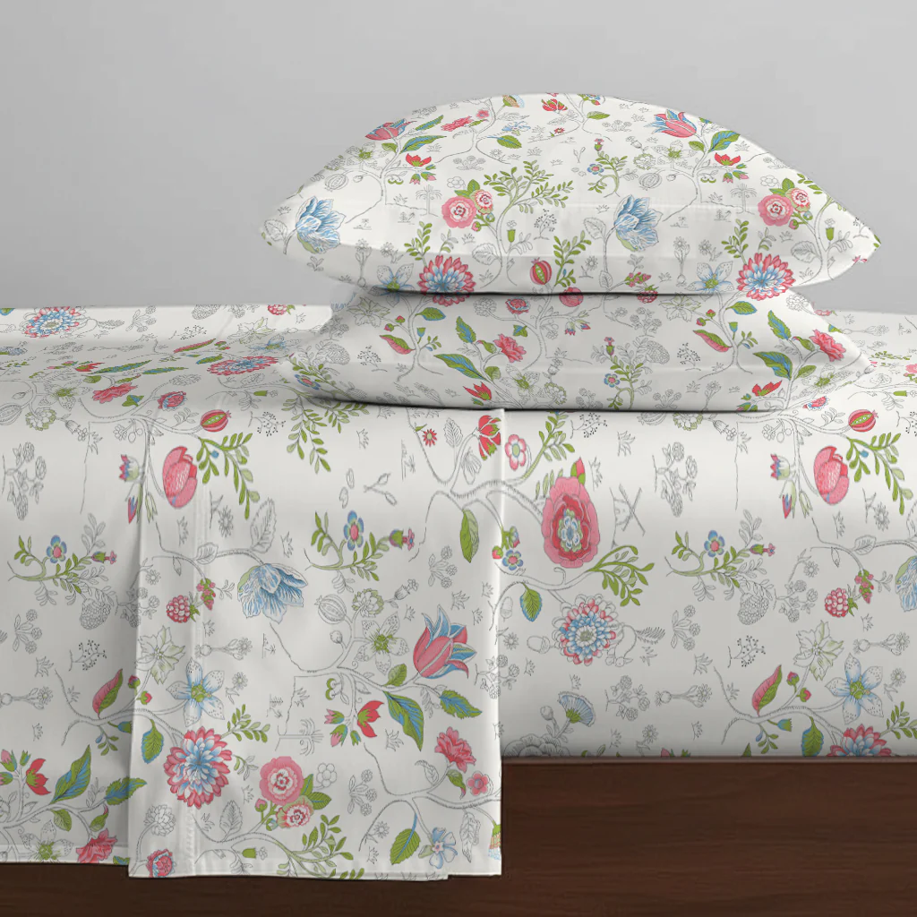 Pure Nest Printed Bedsheet Set - Image 125