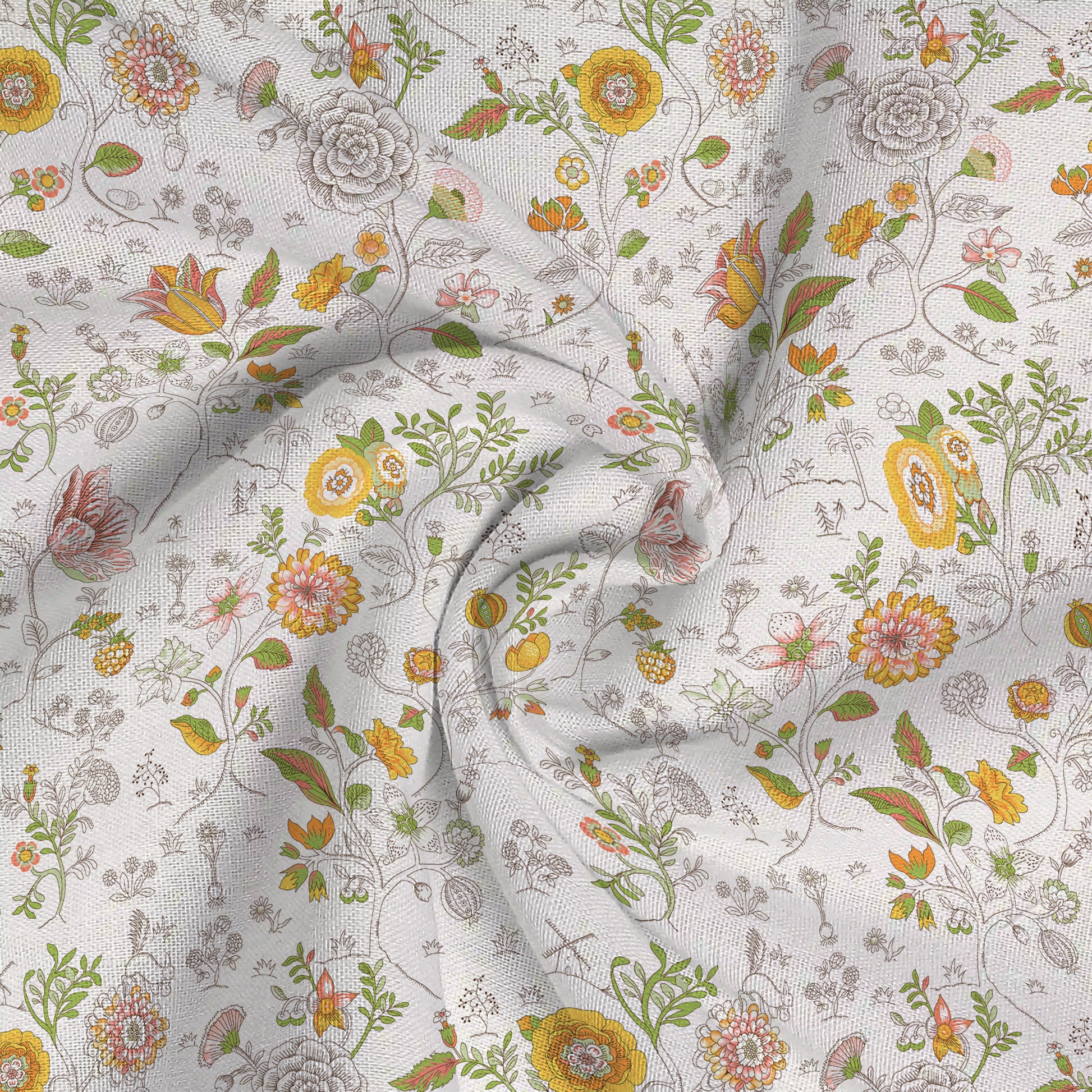 Pure Nest Printed Bedsheet Set - Image 129