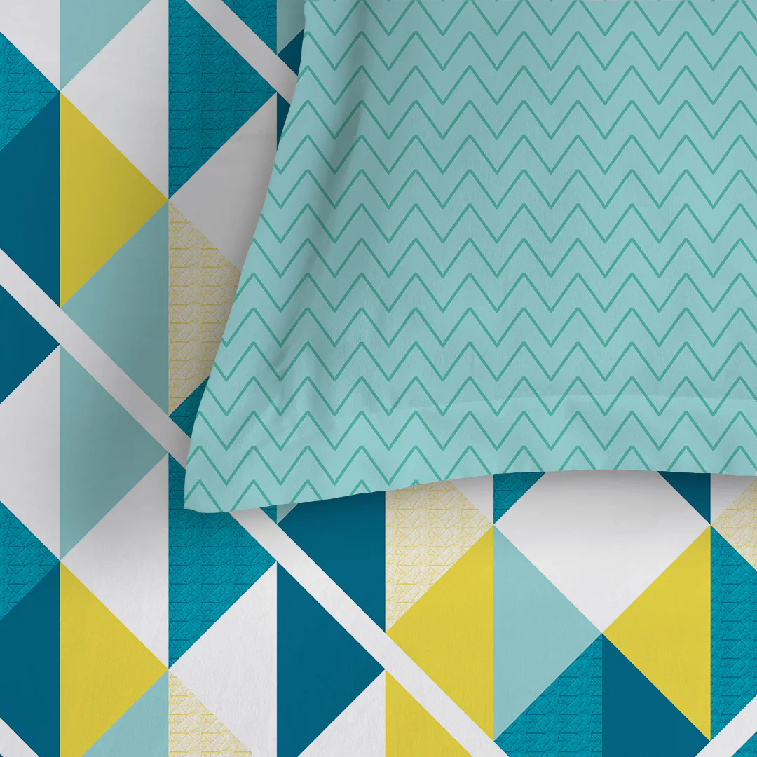 Pure Nest Printed Bedsheet Set - Image 25