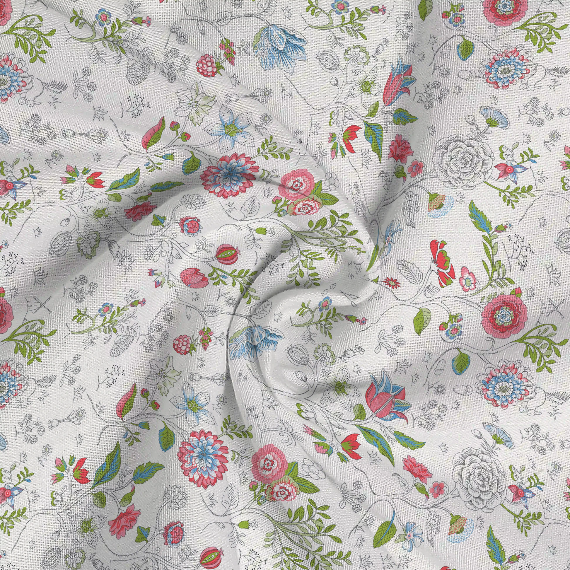 Pure Nest Printed Bedsheet Set - Image 49