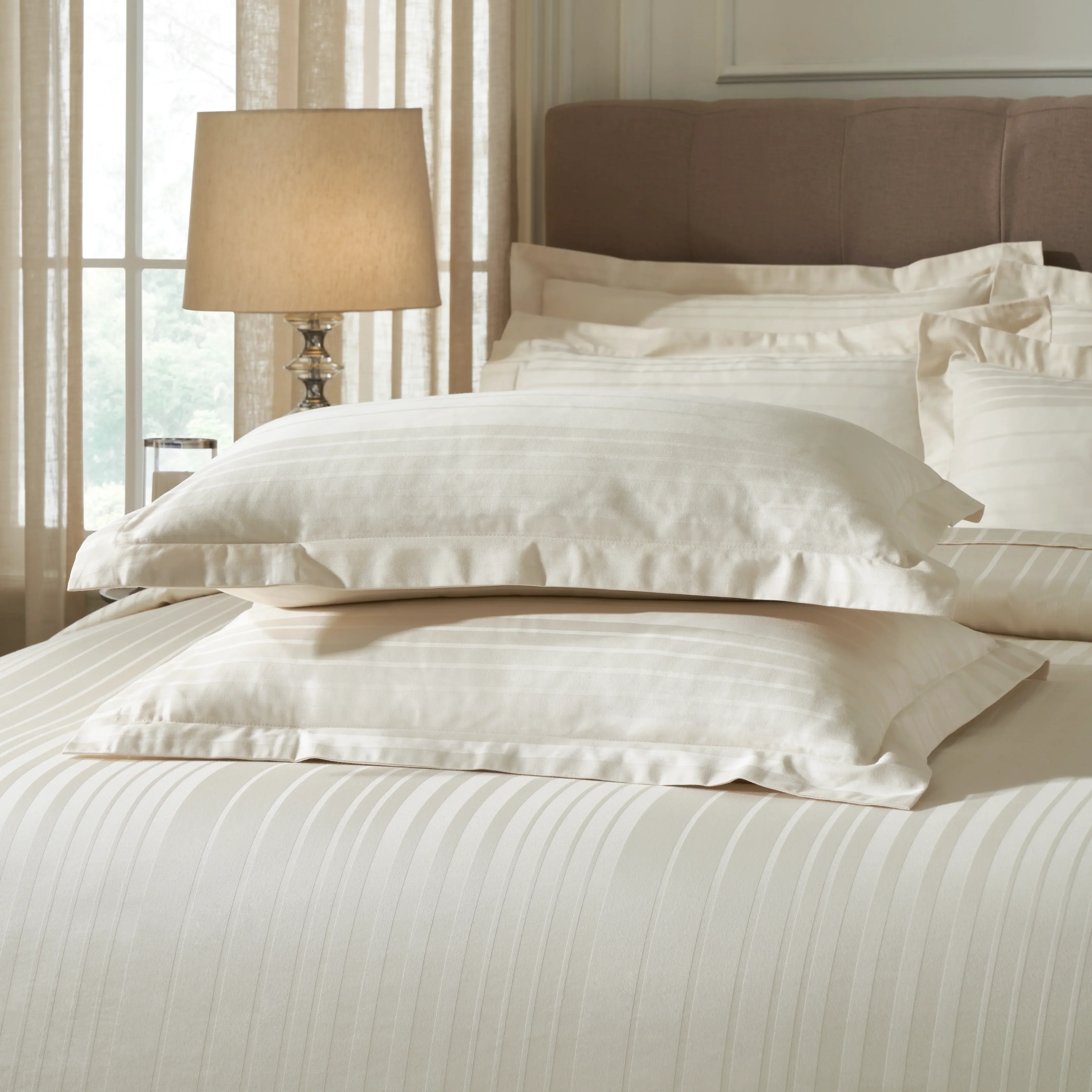 Seraya | 400TC Varigated Stripes Super Soft Bedsheet Set - Image 10