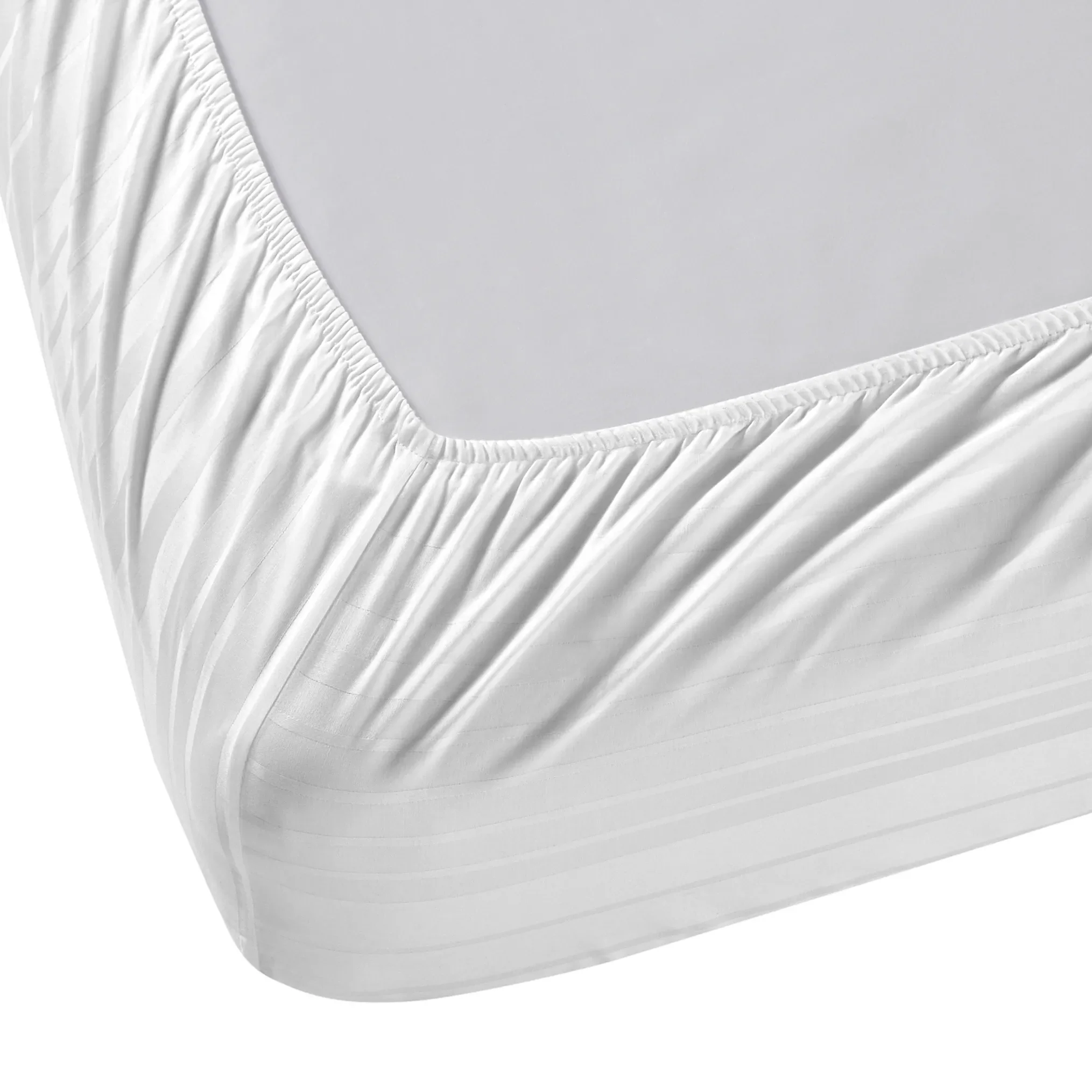 Seraya | 400TC Varigated Stripes Super Soft Fitted Sheet Set - Image 13
