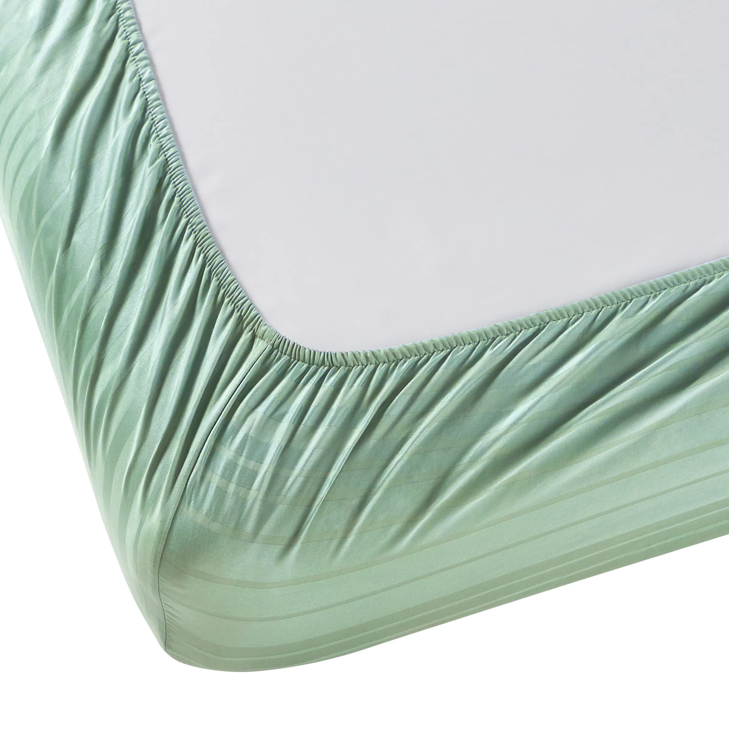 Seraya | 400TC Varigated Stripes Super Soft Fitted Sheet Set - Image 41