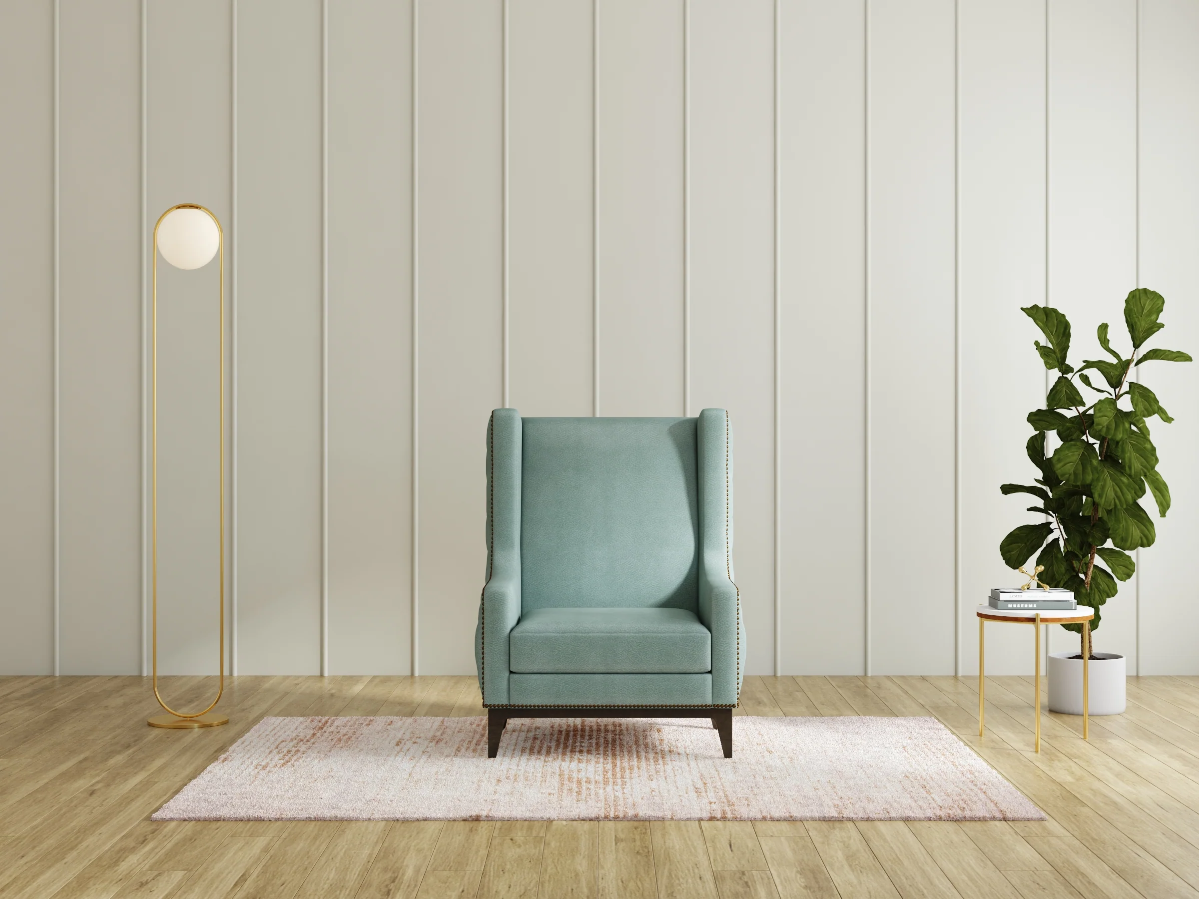 Tasha Tufted Accent Chair - Image 2