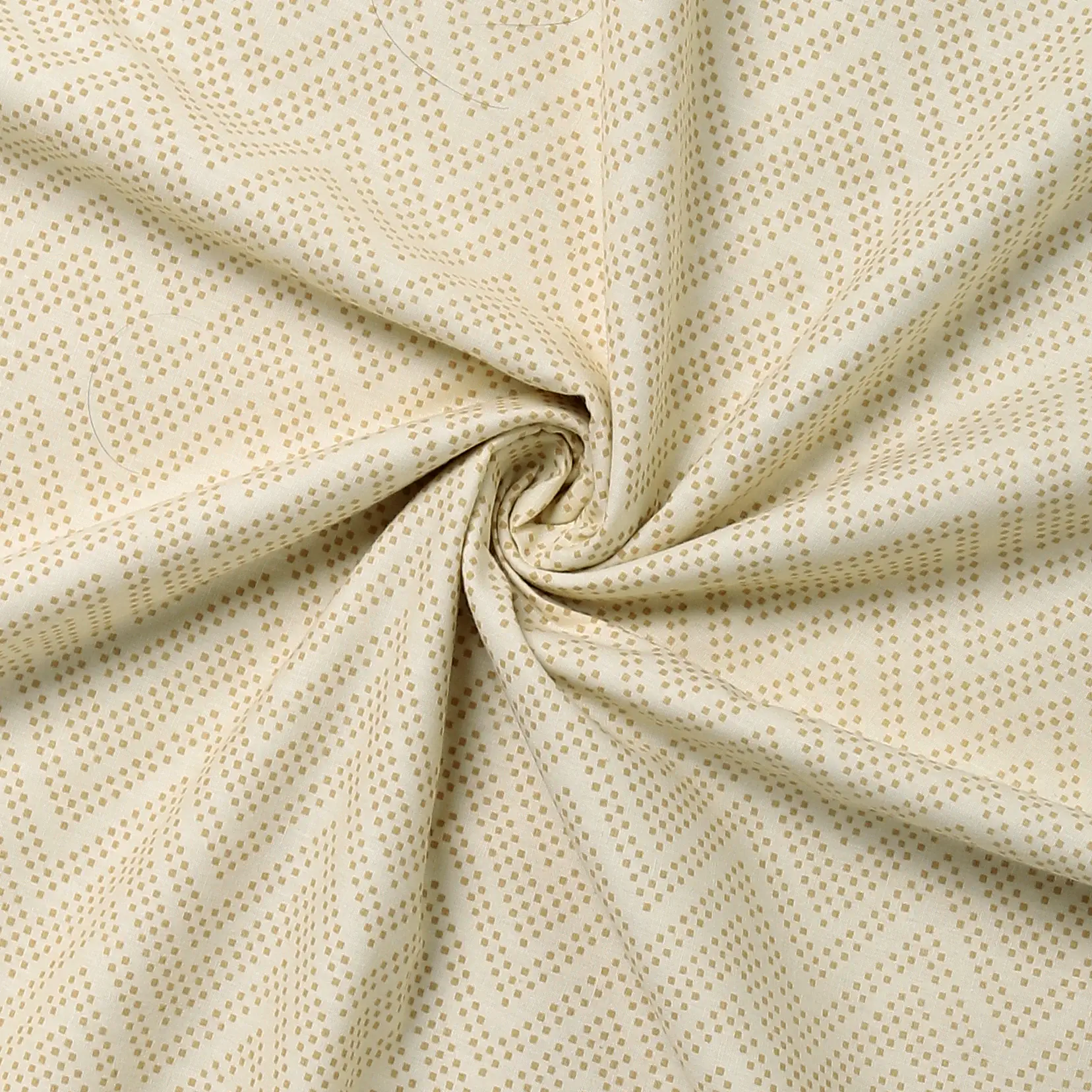 Threadscapes | Woven Textured Printed Reversible Dohar with Super Soft Flannel Layering-Beige - Image 10